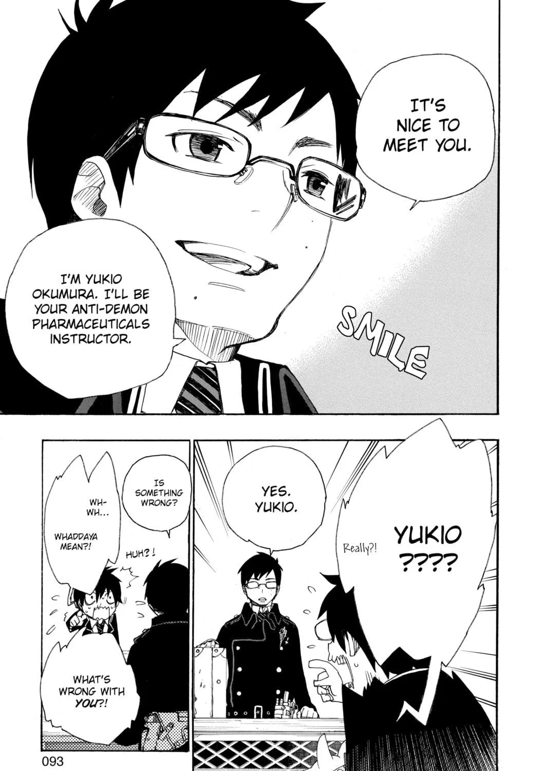 Read Blue Exorcist chapter 2 image 38 on Lezhin