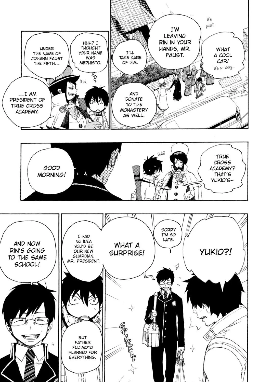 Read Blue Exorcist chapter 2 image 4 on Lezhin