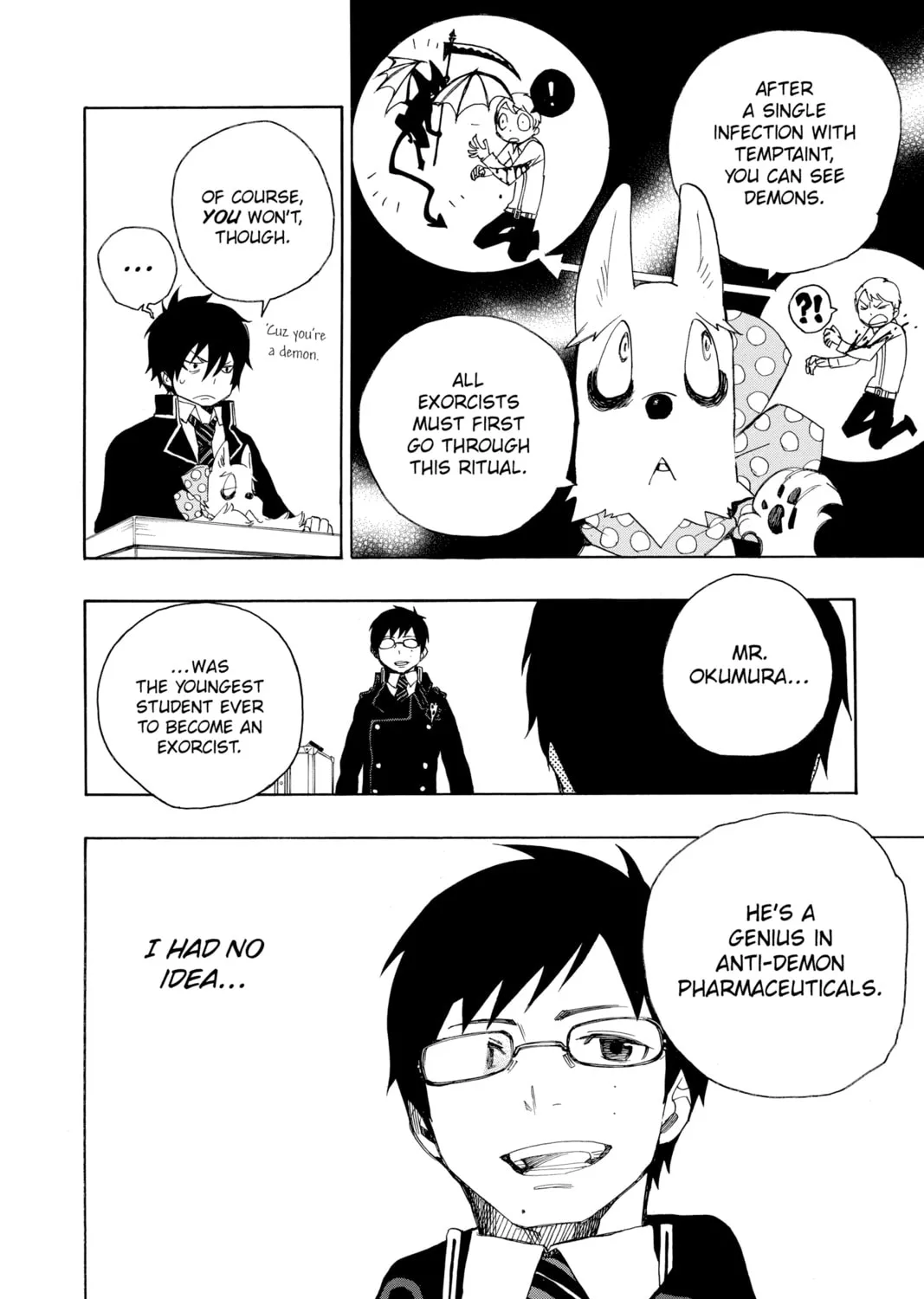 Read Blue Exorcist chapter 2 image 44 on Lezhin