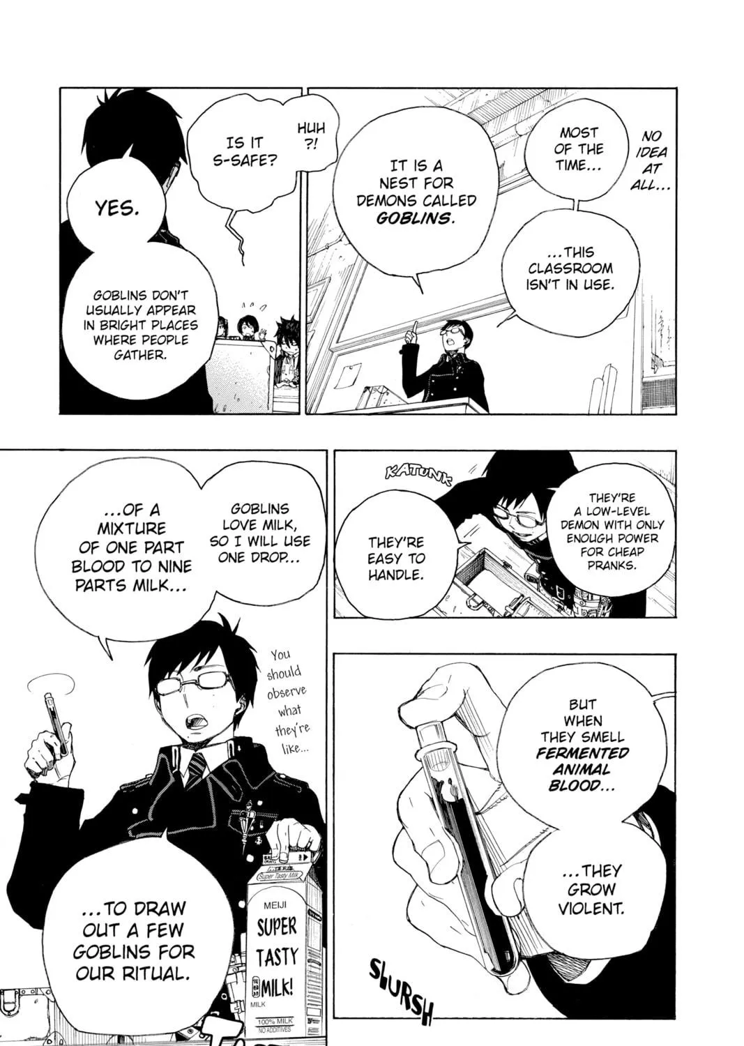 Read Blue Exorcist chapter 2 image 46 on Lezhin