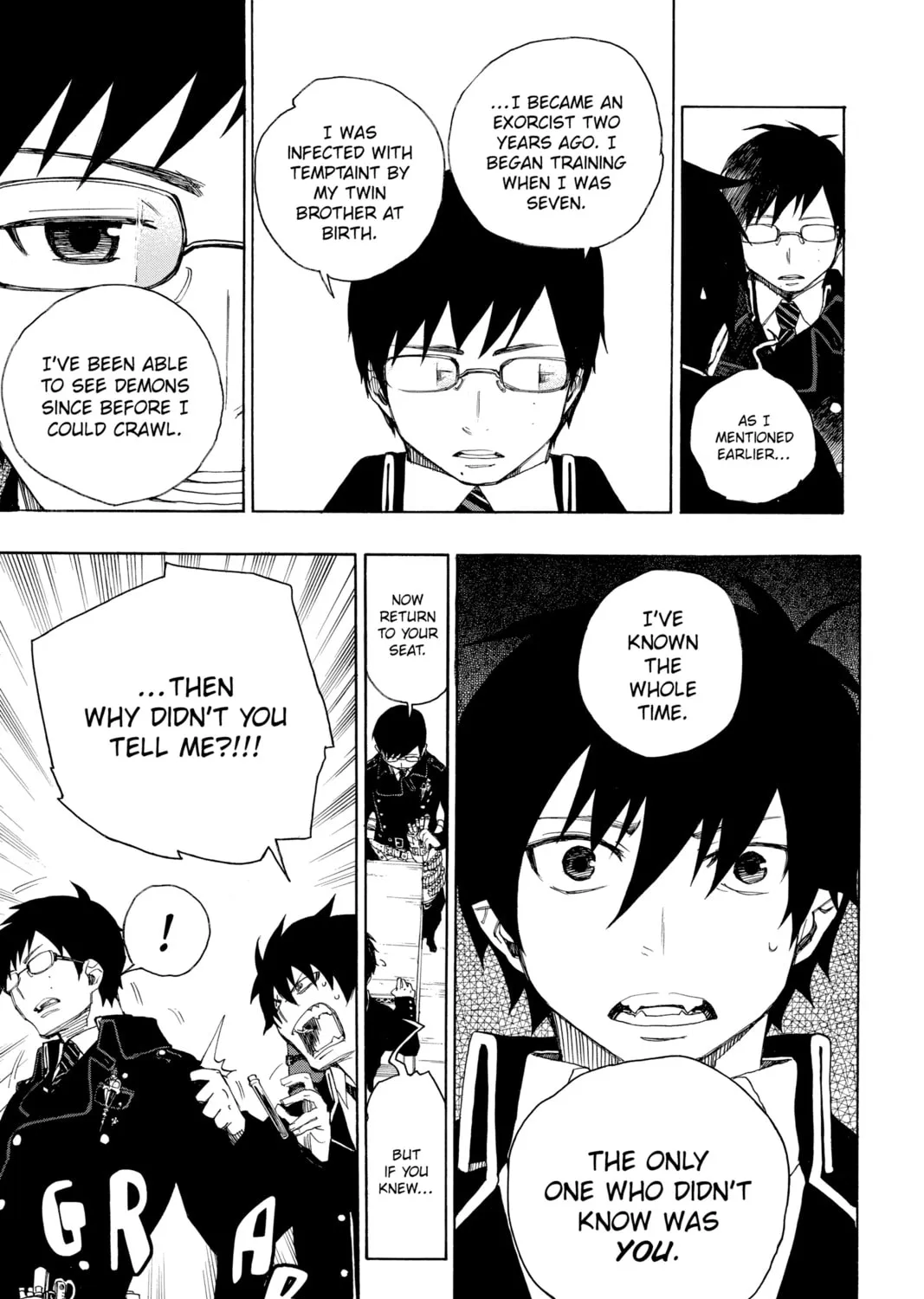 Read Blue Exorcist chapter 2 image 50 on Lezhin