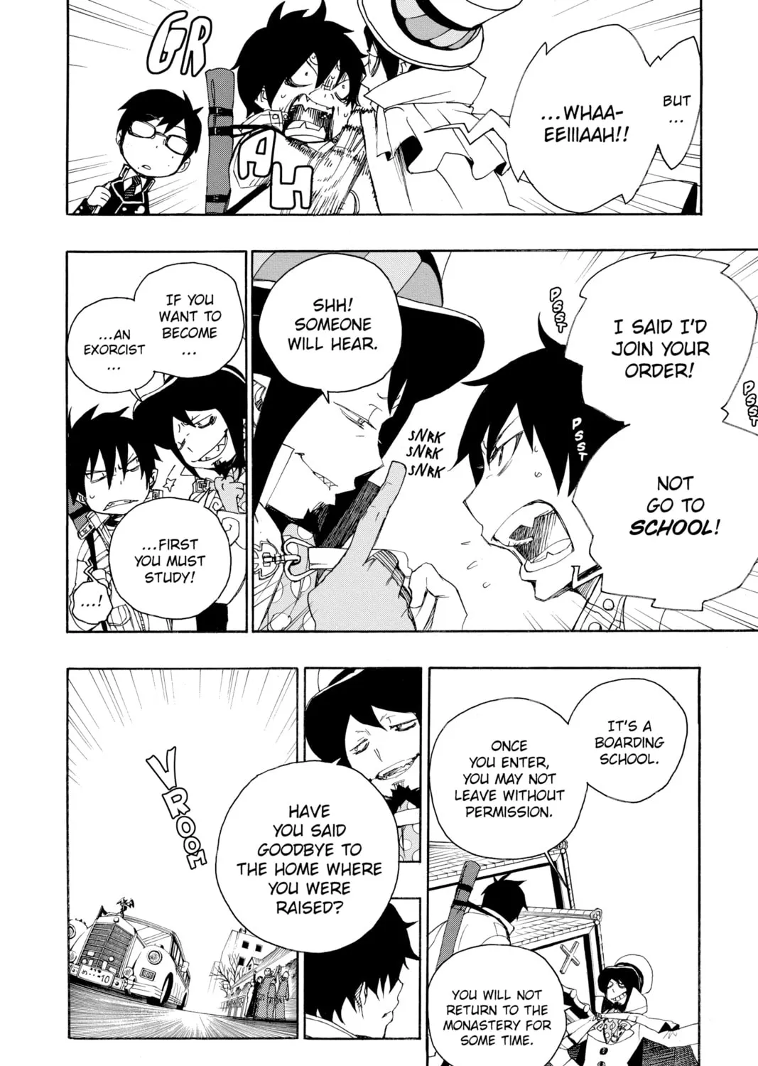 Read Blue Exorcist chapter 2 image 6 on Lezhin