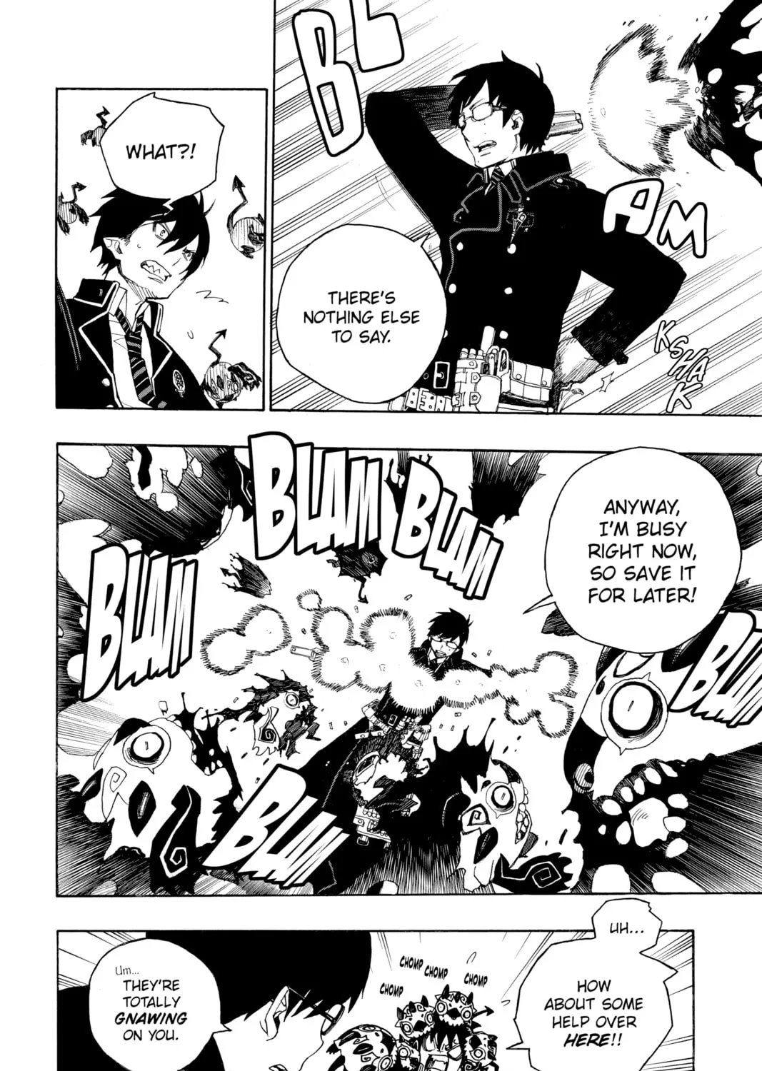 Read Blue Exorcist chapter 2 image 60 on Lezhin
