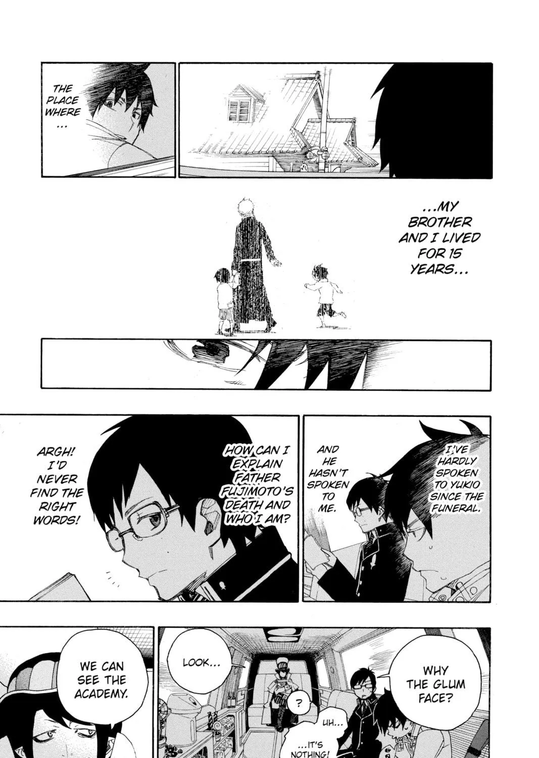 Read Blue Exorcist chapter 2 image 8 on Lezhin