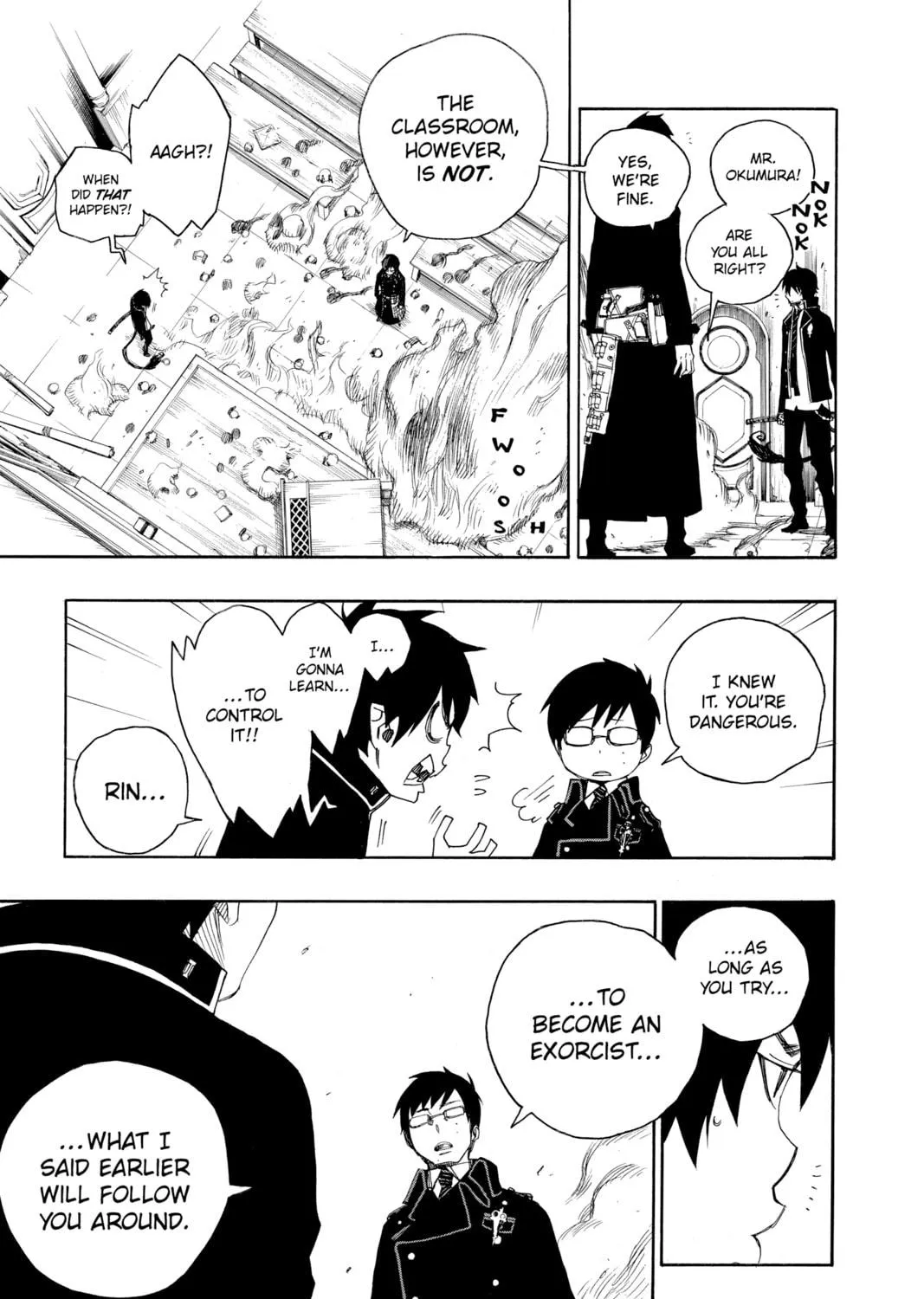 Read Blue Exorcist chapter 2 image 94 on Lezhin