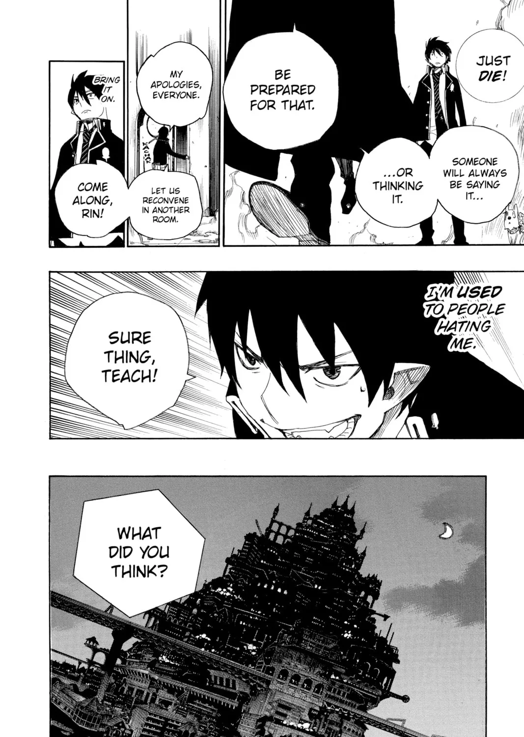 Read Blue Exorcist chapter 2 image 96 on Lezhin