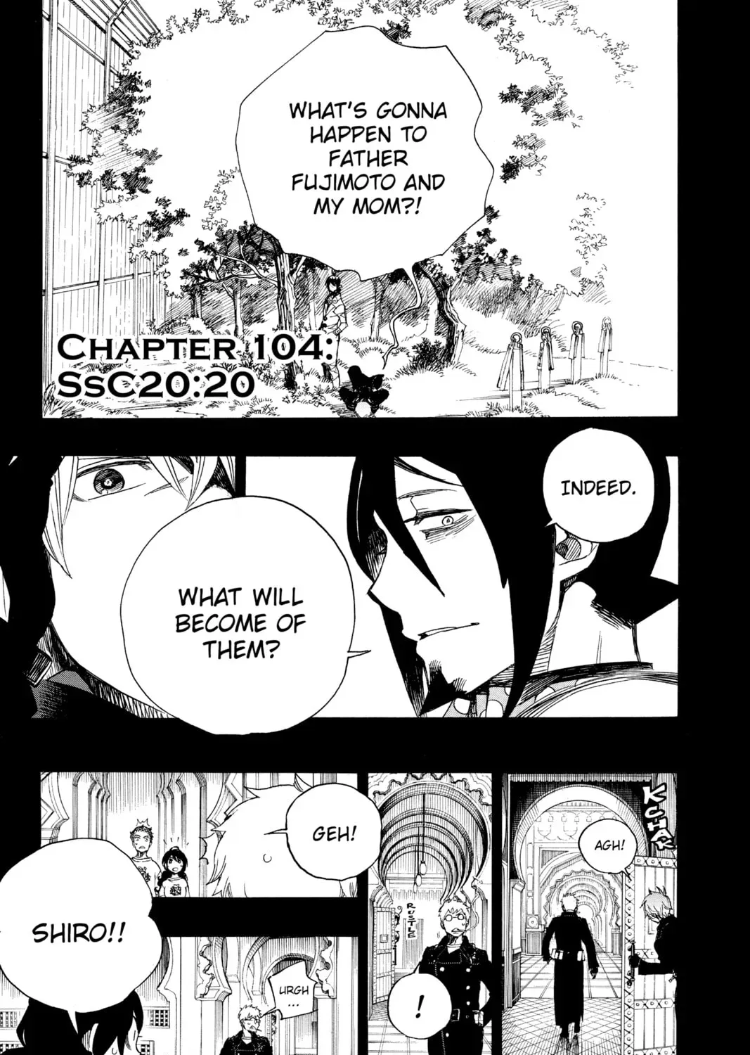 Read Blue Exorcist chapter 20.1 image 0 on Lezhin