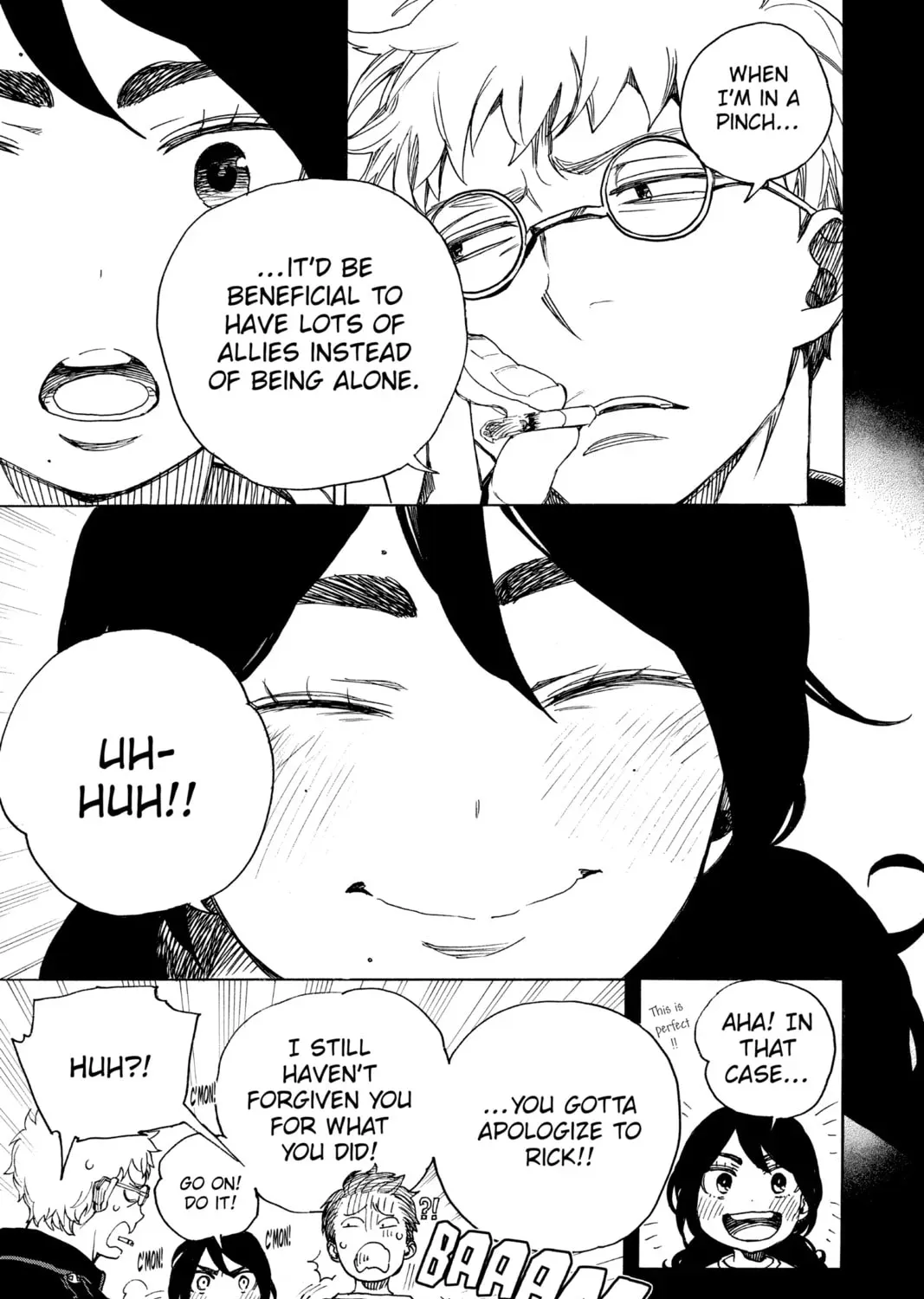 Read Blue Exorcist chapter 20.1 image 4 on Lezhin