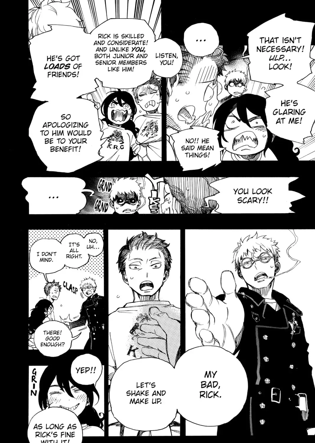 Read Blue Exorcist chapter 20.1 image 6 on Lezhin