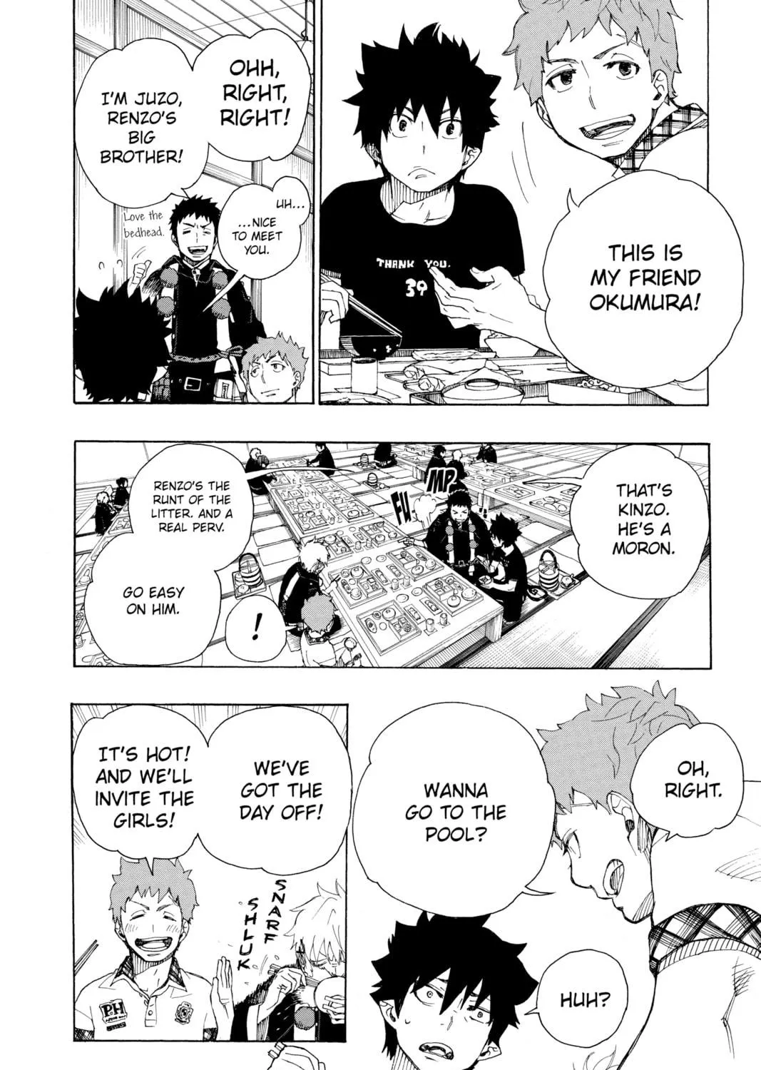 Read Blue Exorcist chapter 20 image 10 on Lezhin