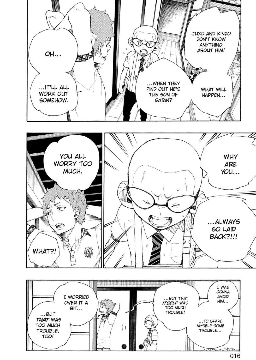 Read Blue Exorcist chapter 20 image 18 on Lezhin
