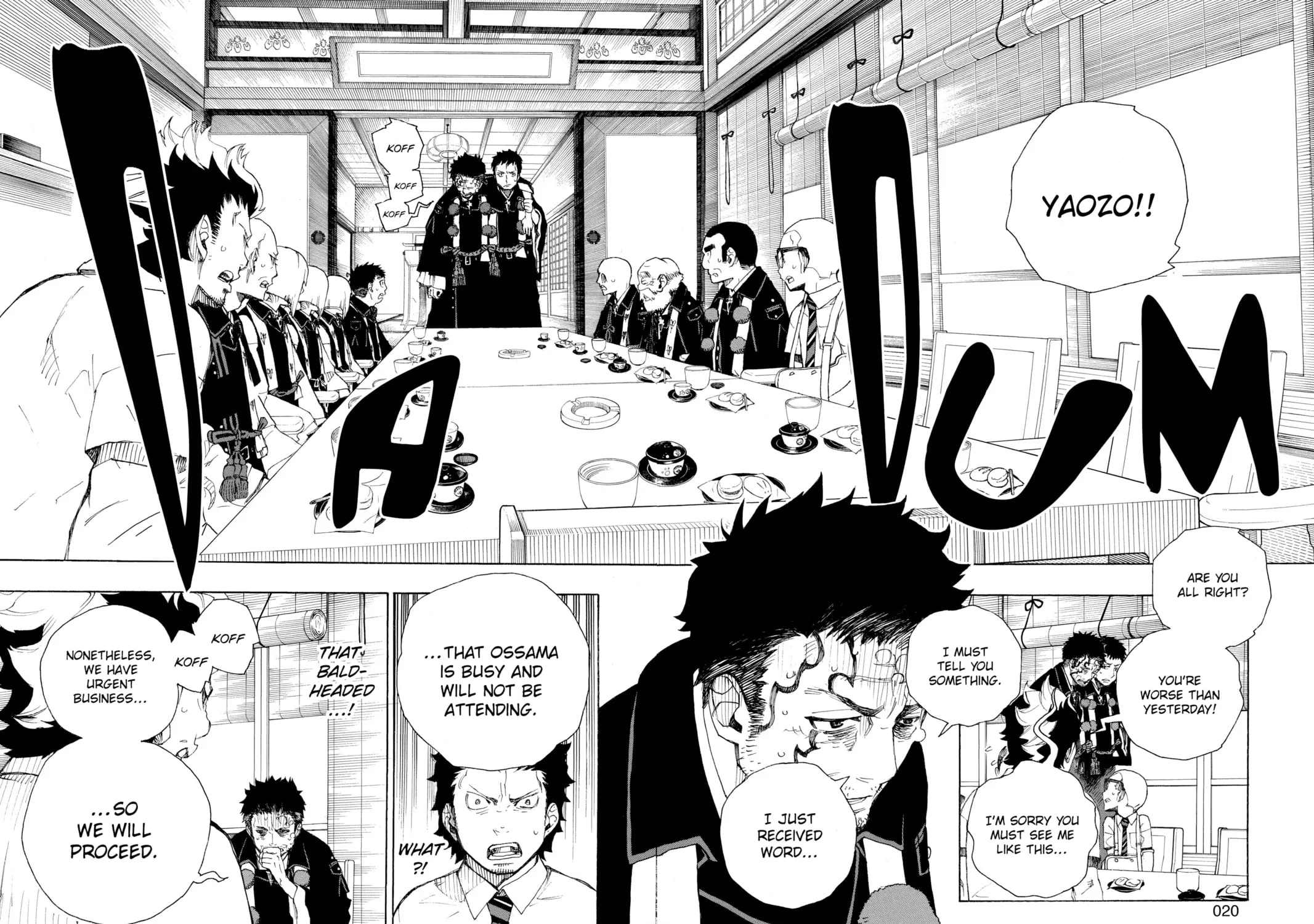 Read Blue Exorcist chapter 20 image 26 on Lezhin