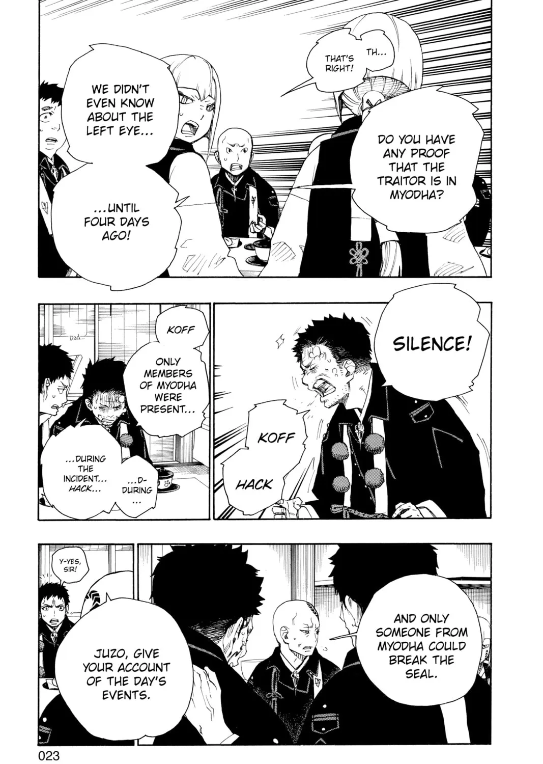 Read Blue Exorcist chapter 20 image 30 on Lezhin