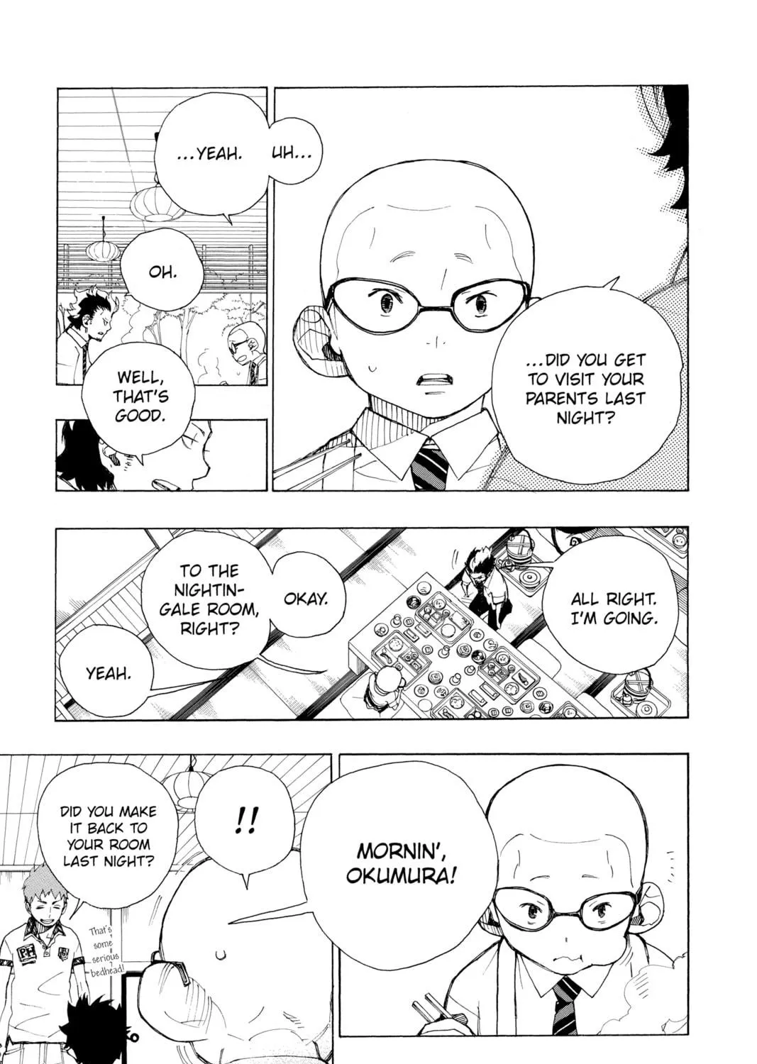 Read Blue Exorcist chapter 20 image 4 on Lezhin