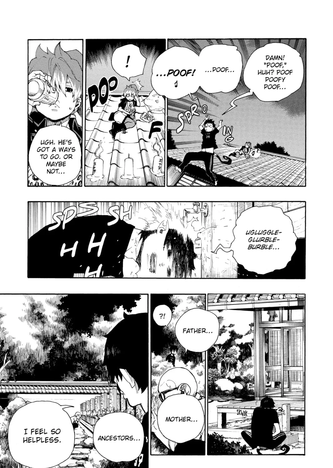 Read Blue Exorcist chapter 20 image 62 on Lezhin