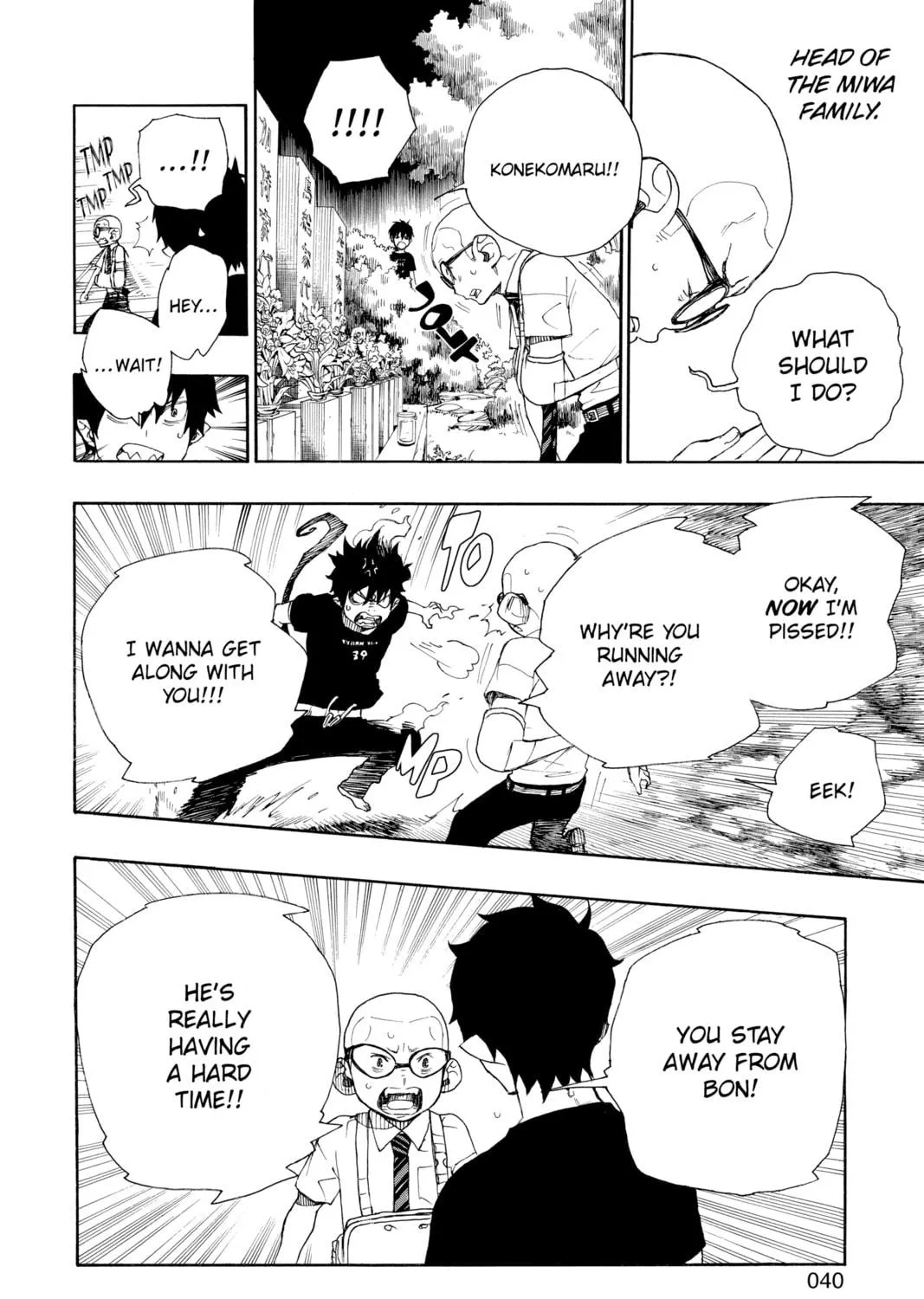 Read Blue Exorcist chapter 20 image 64 on Lezhin