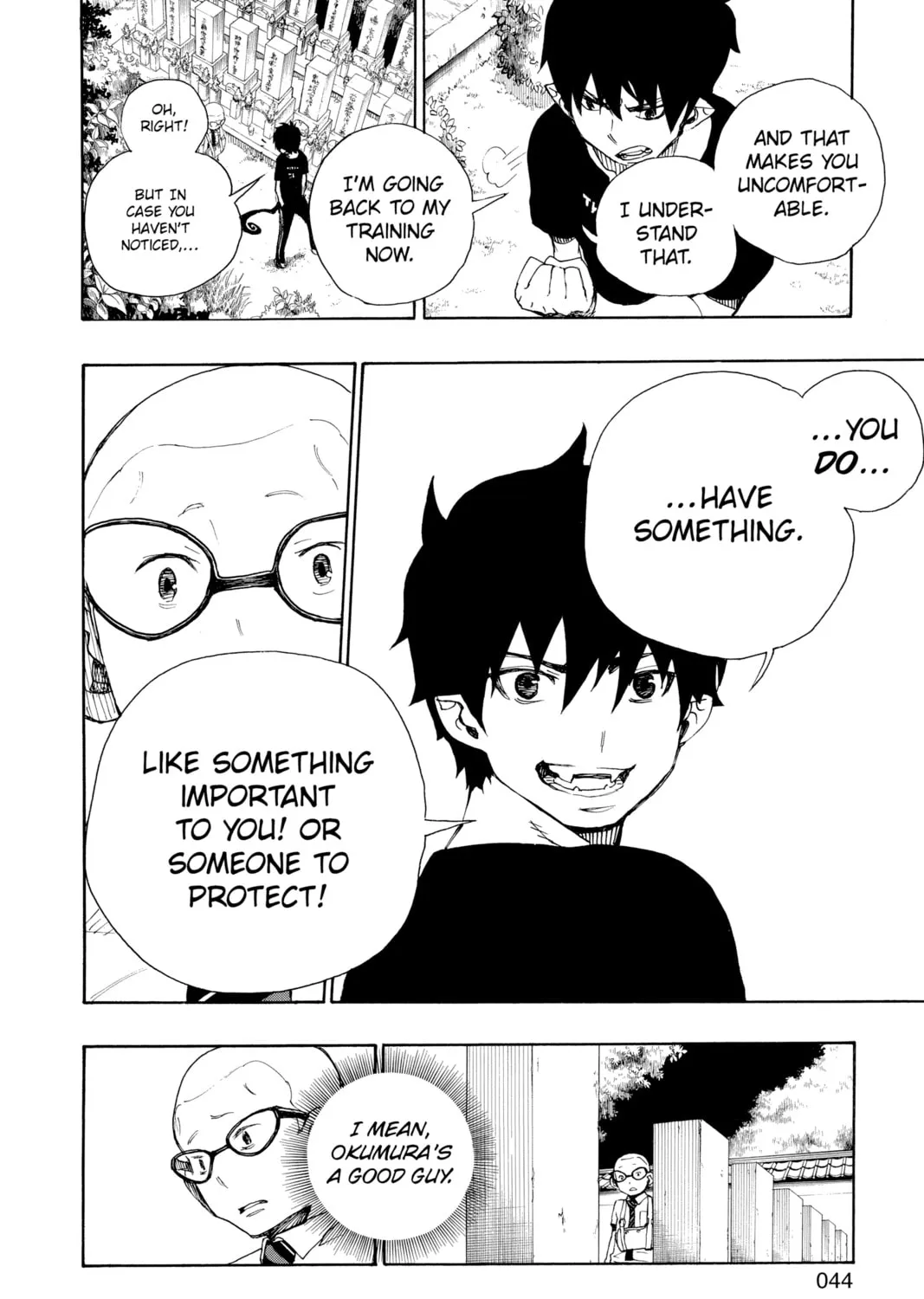 Read Blue Exorcist chapter 20 image 72 on Lezhin
