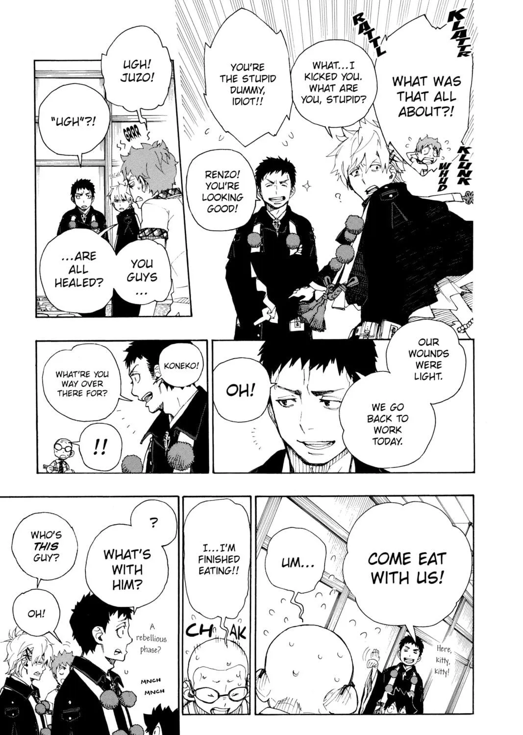 Read Blue Exorcist chapter 20 image 8 on Lezhin