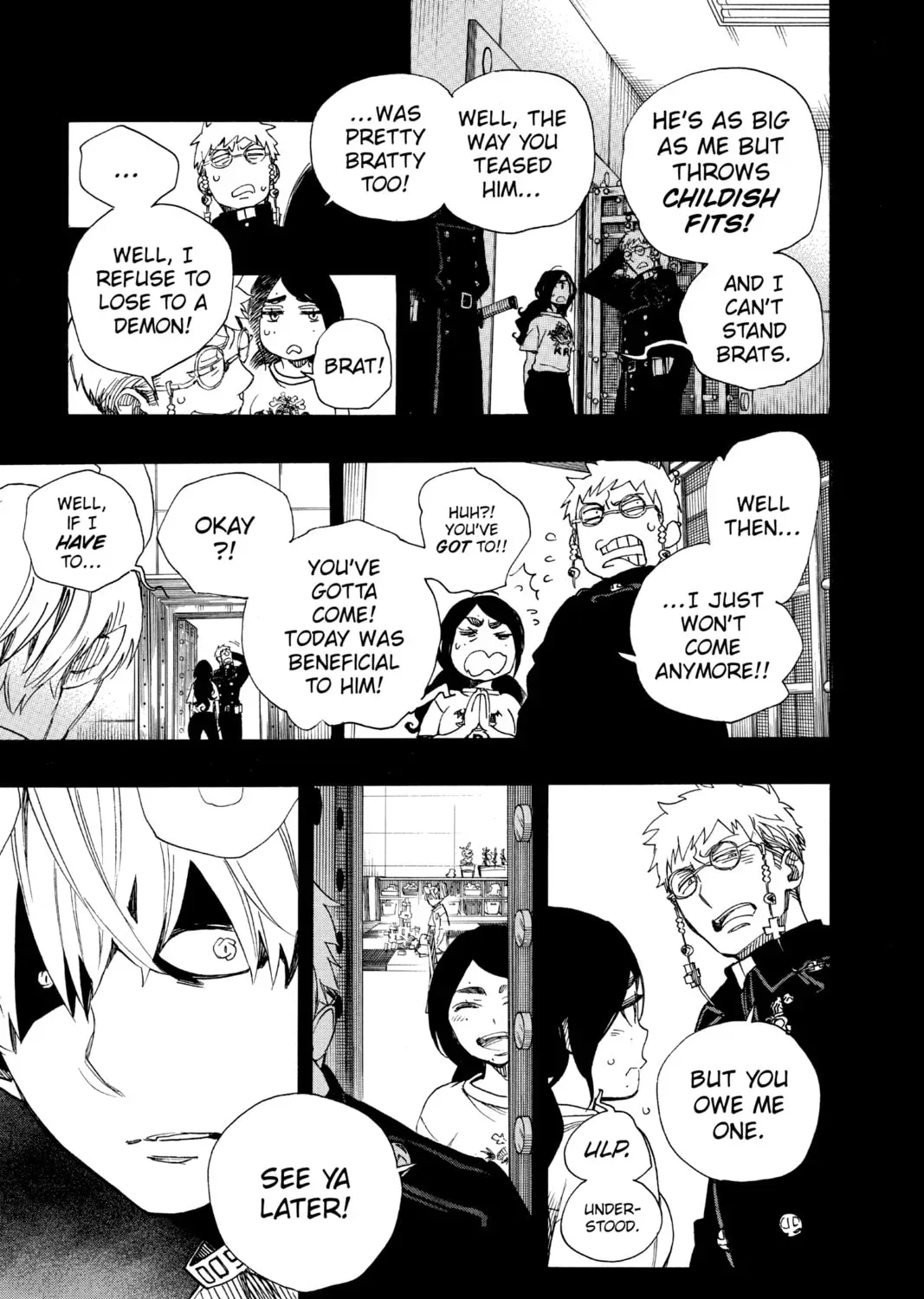 Read Blue Exorcist chapter 21.1 image 56 on Lezhin
