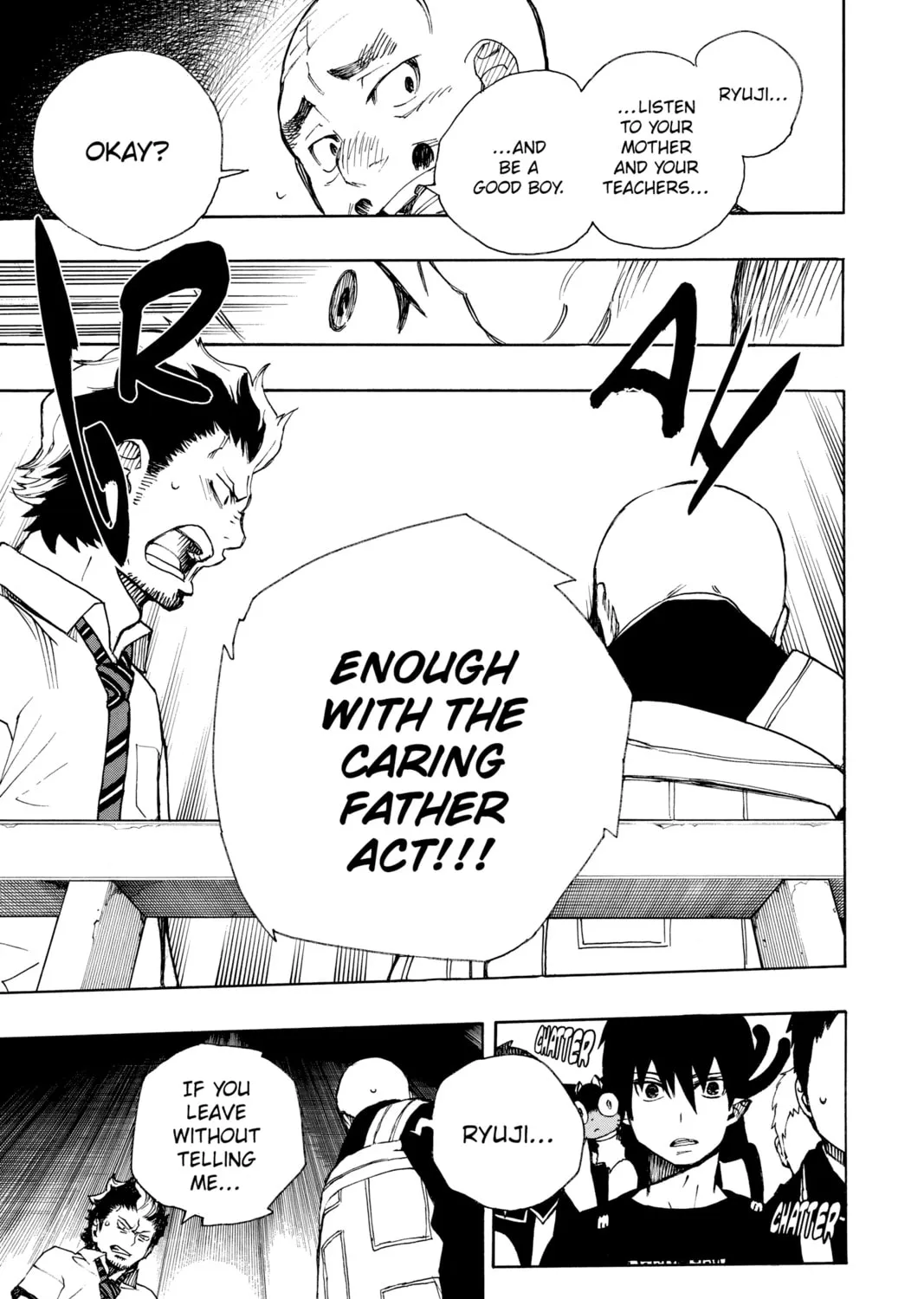 Read Blue Exorcist chapter 22 image 12 on Lezhin