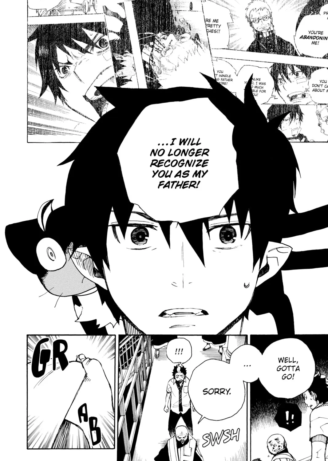 Read Blue Exorcist chapter 22 image 14 on Lezhin