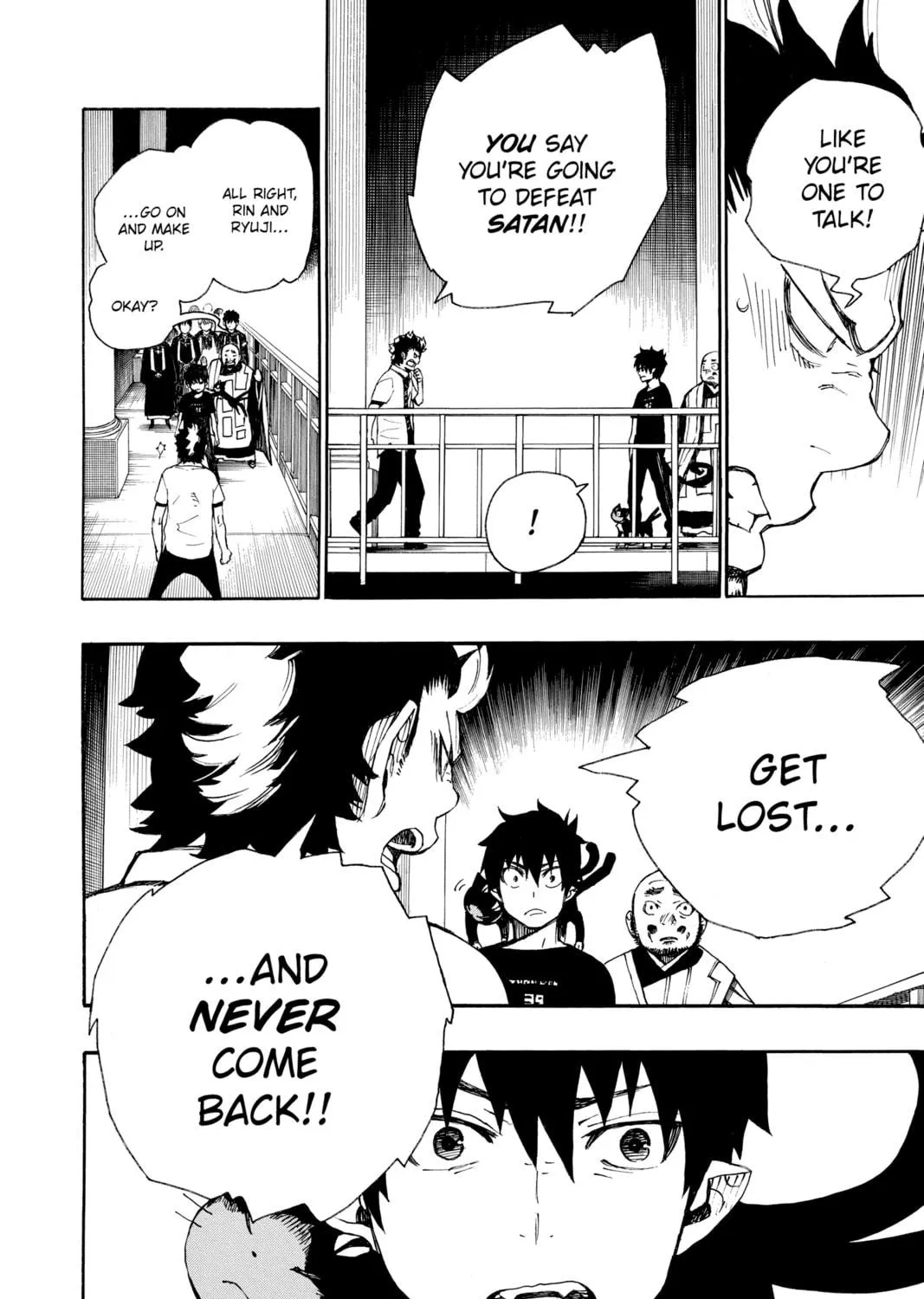 Read Blue Exorcist chapter 22 image 22 on Lezhin