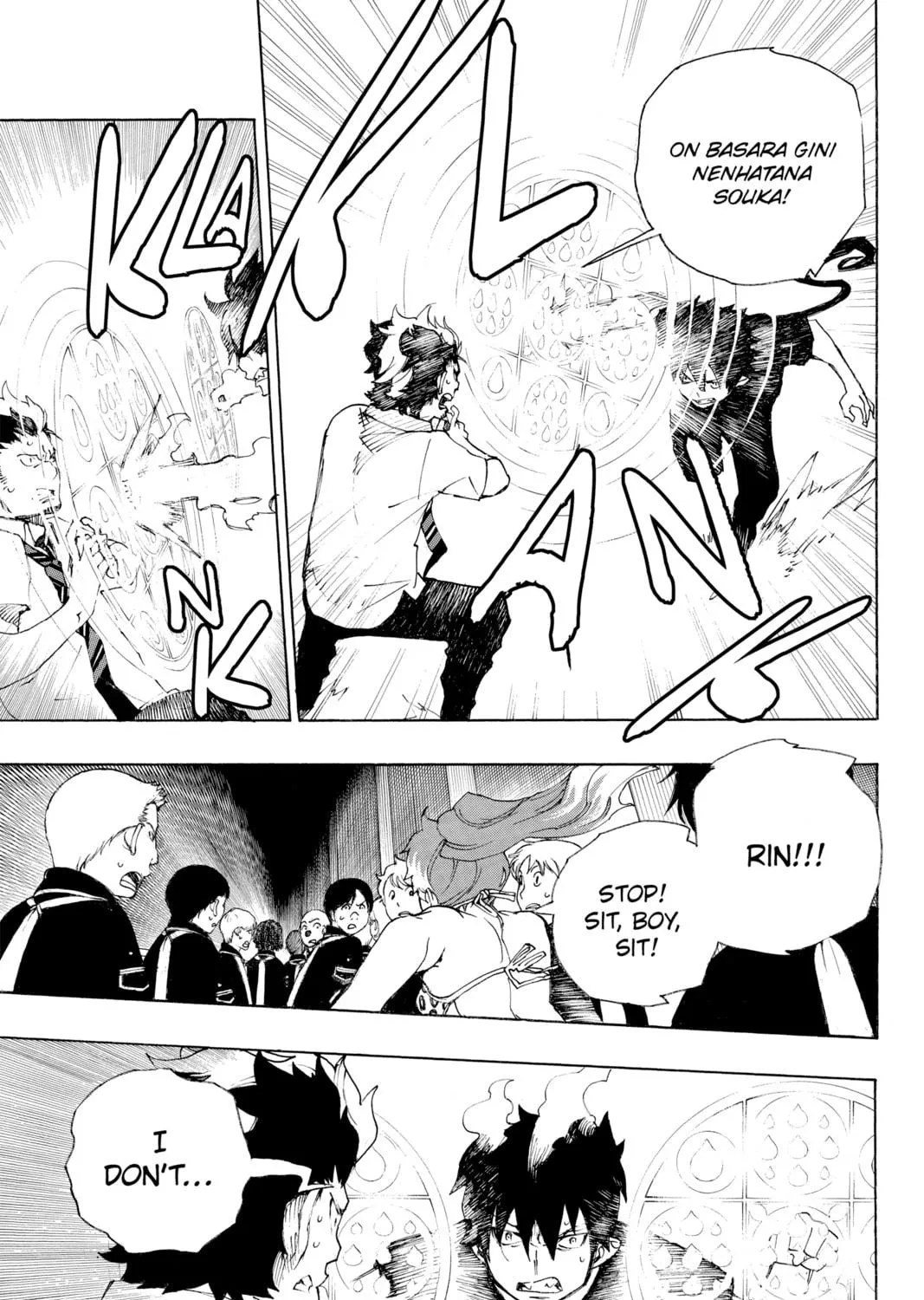 Read Blue Exorcist chapter 22 image 28 on Lezhin