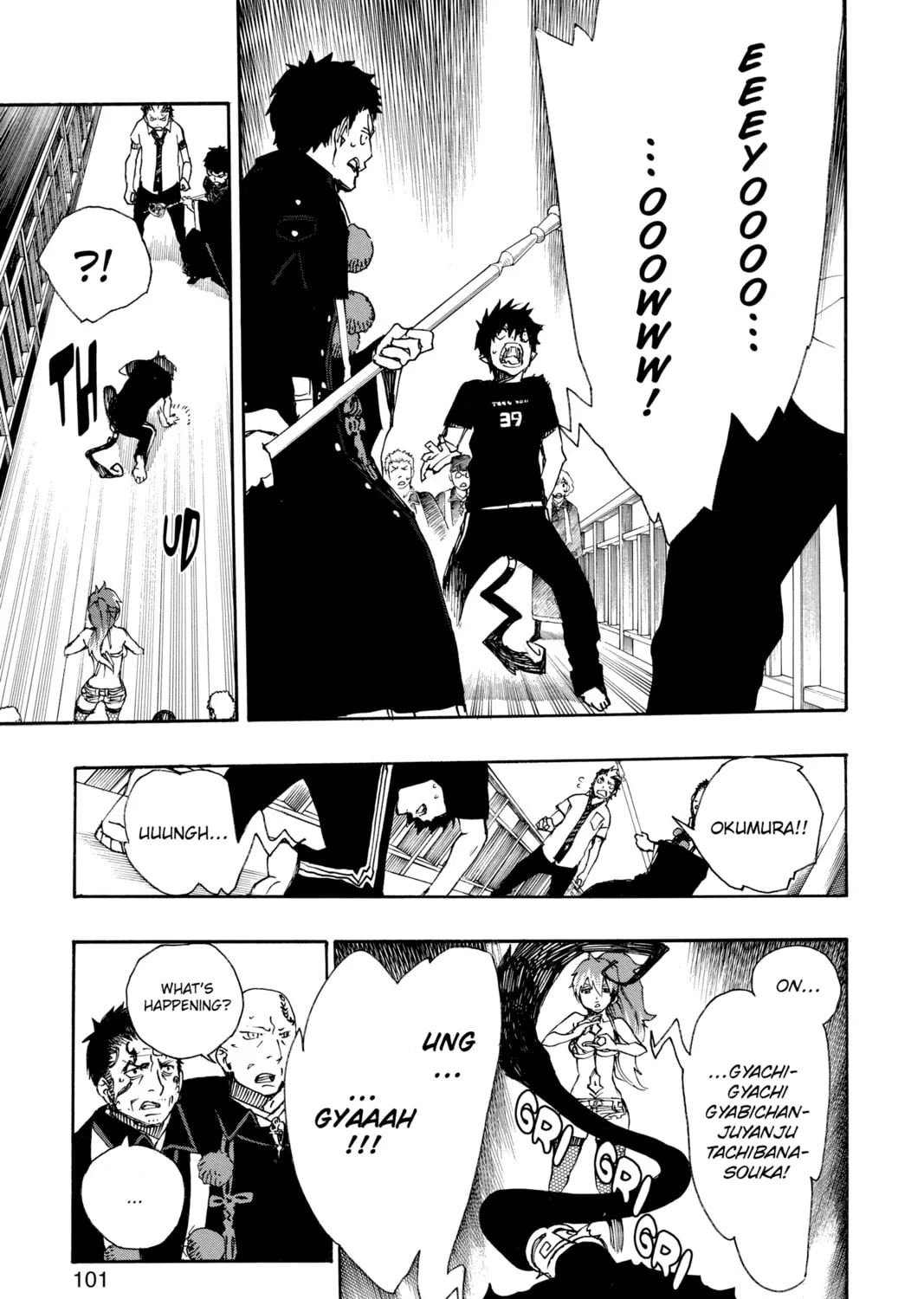 Read Blue Exorcist chapter 22 image 36 on Lezhin