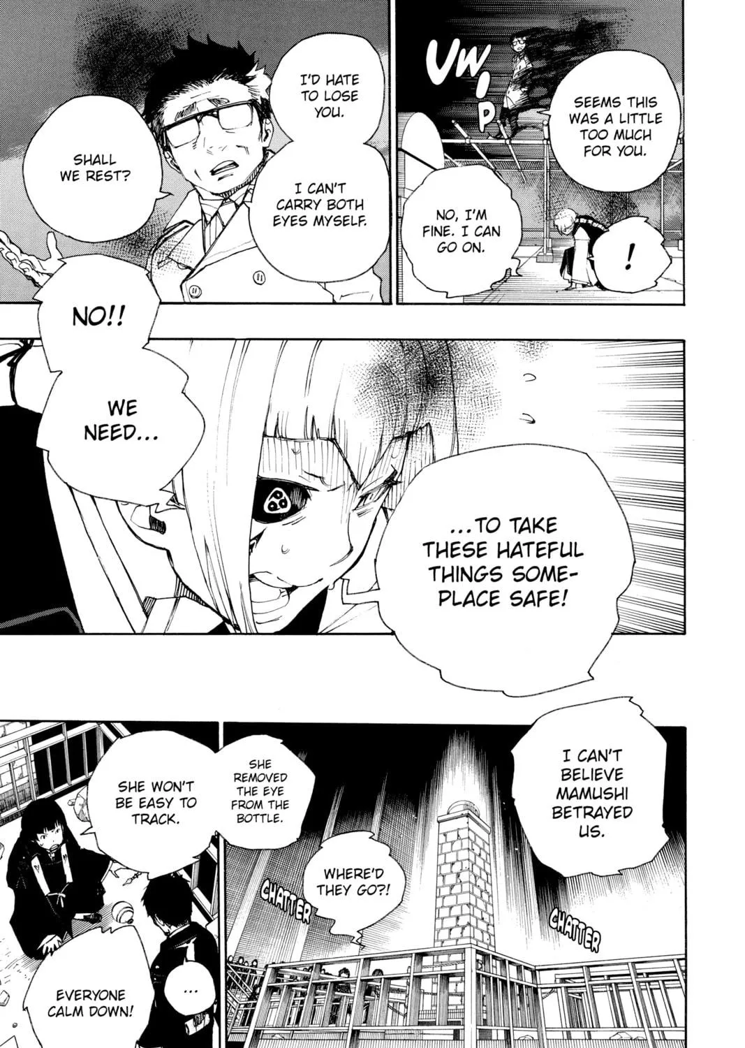 Read Blue Exorcist chapter 22 image 4 on Lezhin