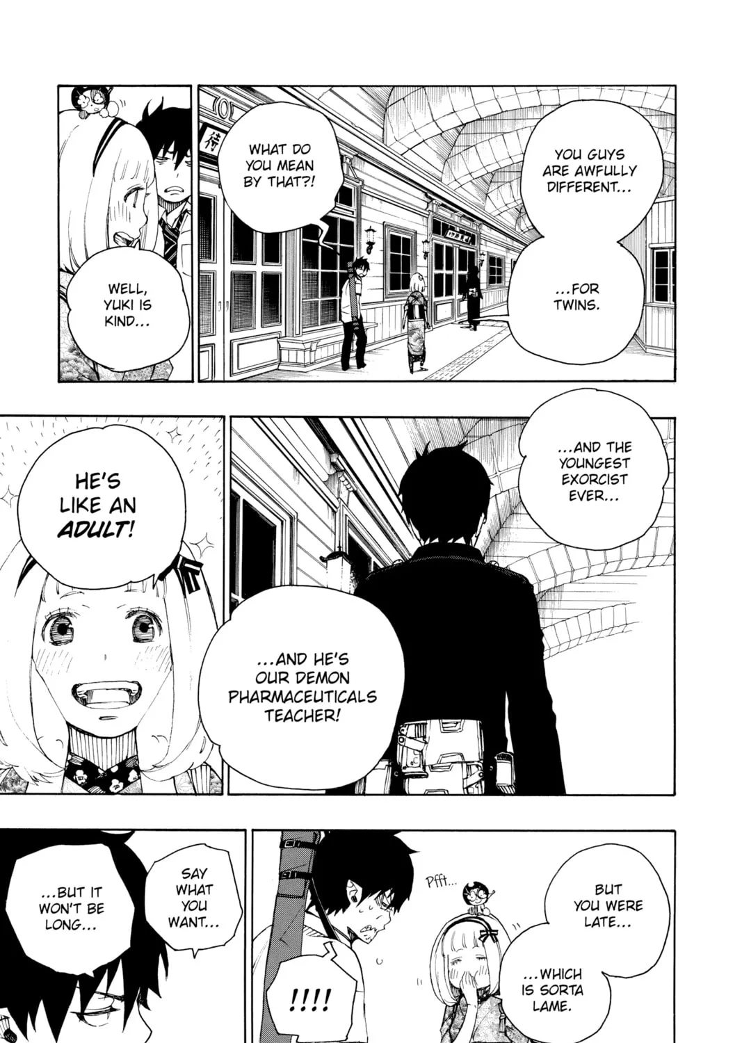 Read Blue Exorcist chapter 23.1 image 12 on Lezhin