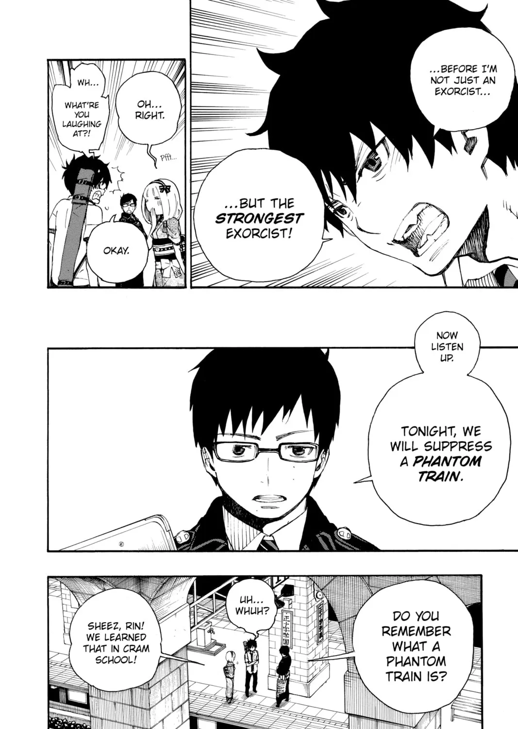 Read Blue Exorcist chapter 23.1 image 14 on Lezhin