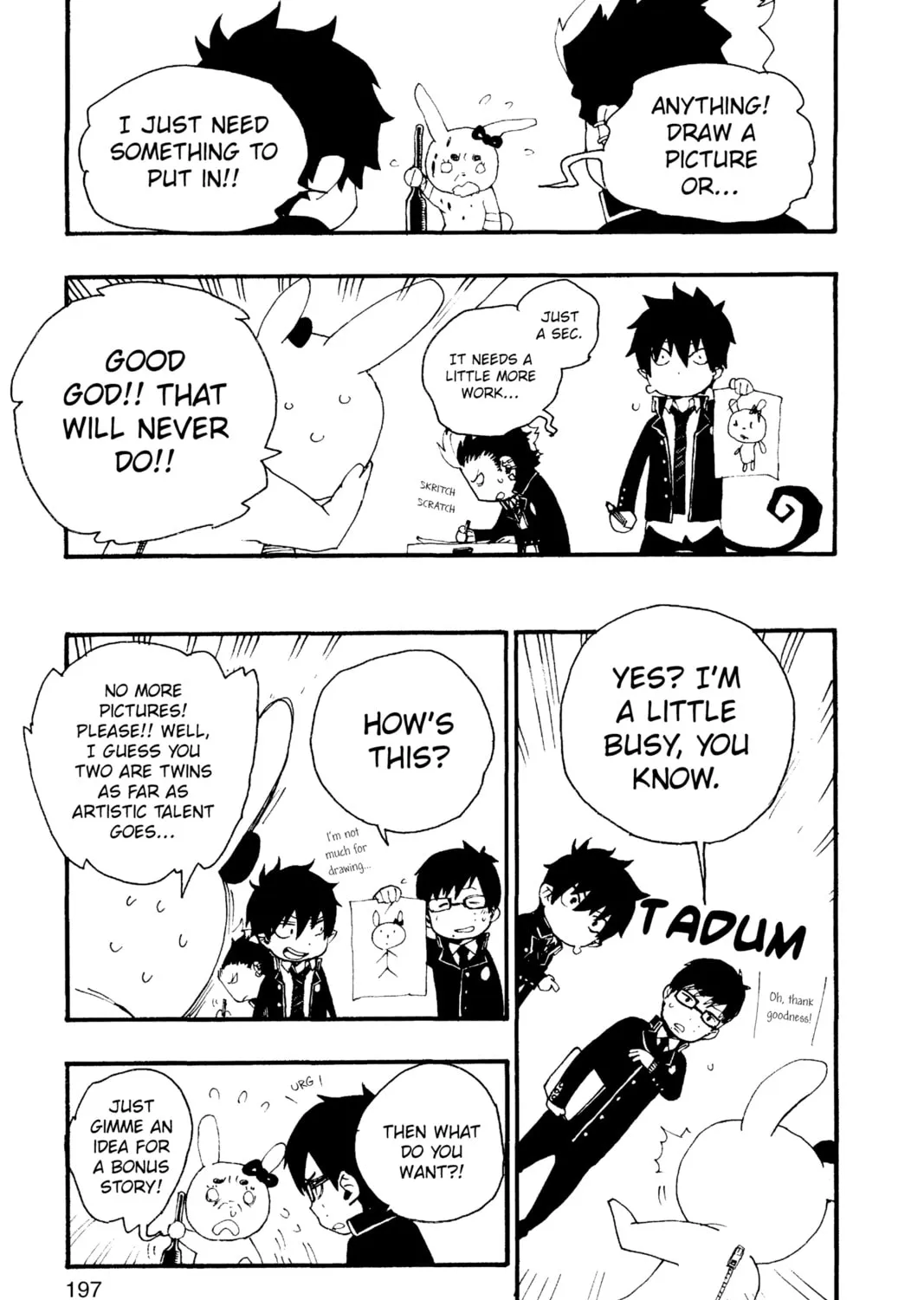 Read Blue Exorcist chapter 23.3 image 36 on Lezhin