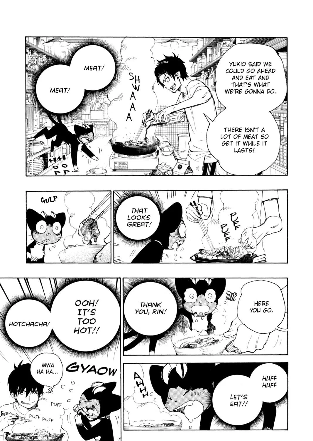 Read Blue Exorcist chapter 23.3 image 4 on Lezhin