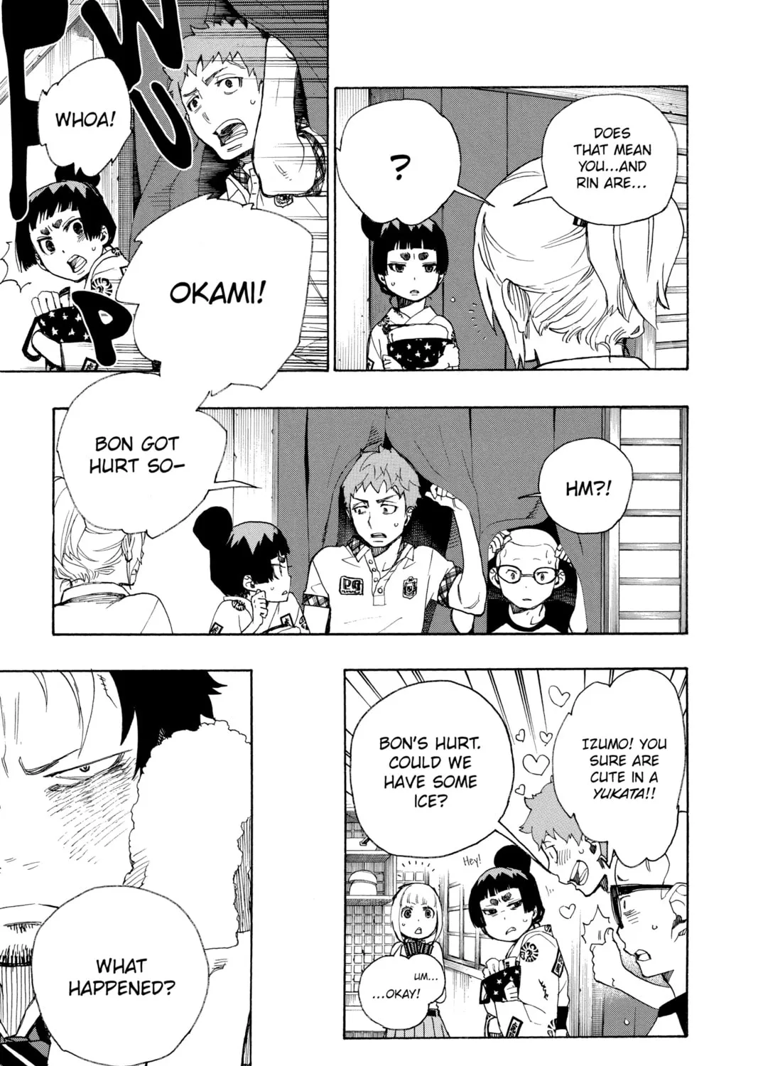 Read Blue Exorcist chapter 23 image 12 on Lezhin