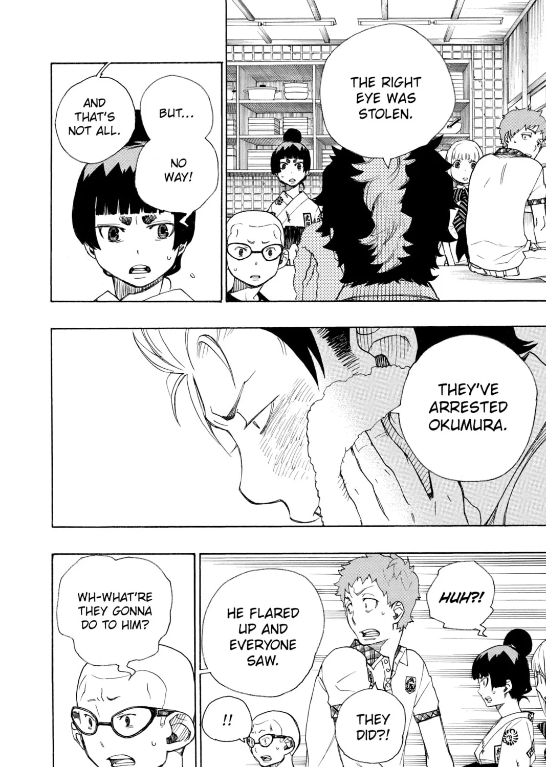 Read Blue Exorcist chapter 23 image 14 on Lezhin