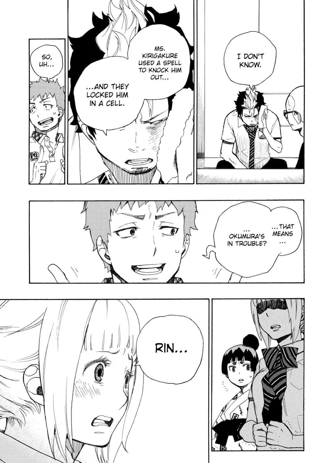 Read Blue Exorcist chapter 23 image 16 on Lezhin
