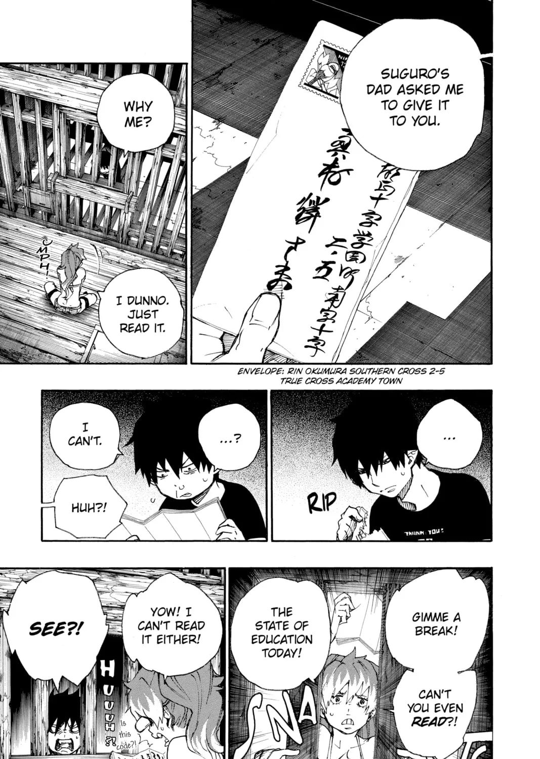 Read Blue Exorcist chapter 23 image 24 on Lezhin