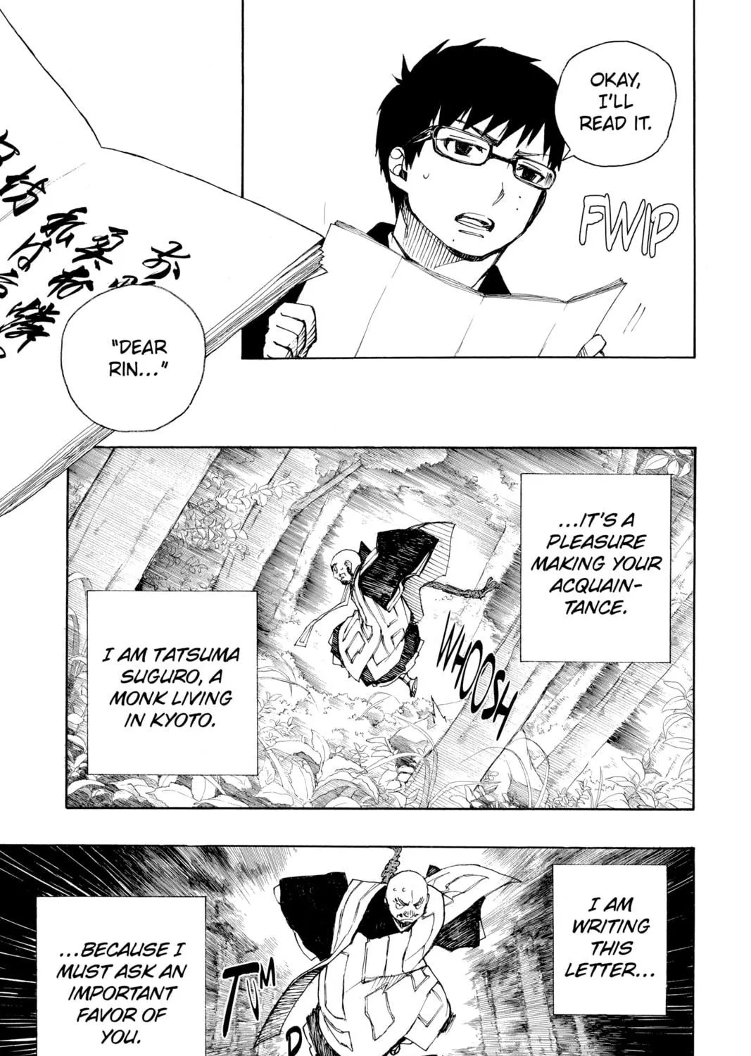 Read Blue Exorcist chapter 23 image 28 on Lezhin