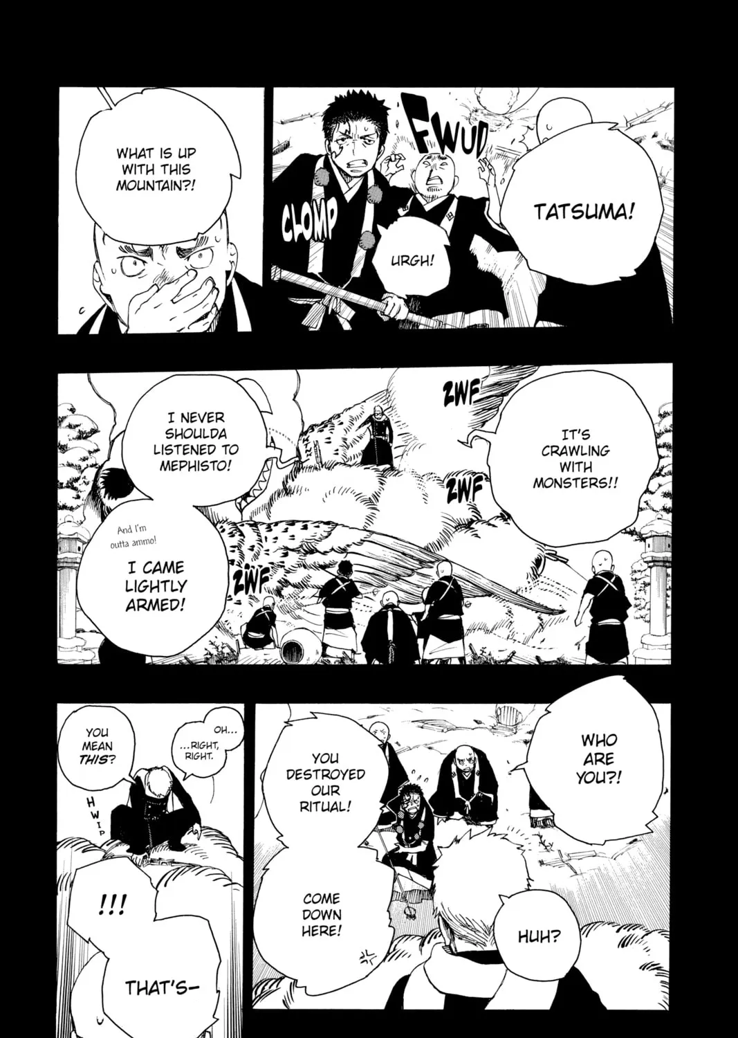 Read Blue Exorcist chapter 23 image 50 on Lezhin