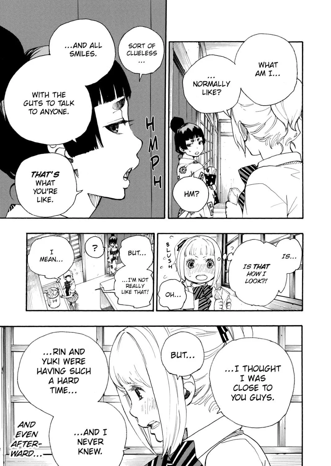 Read Blue Exorcist chapter 23 image 8 on Lezhin