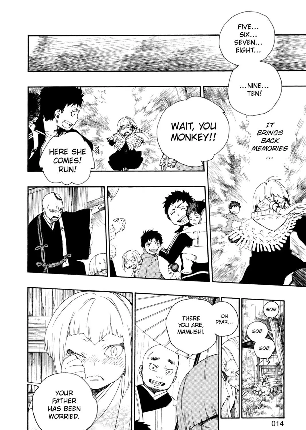 Read Blue Exorcist chapter 24 image 10 on Lezhin