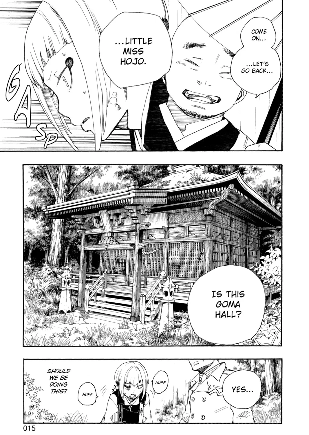 Read Blue Exorcist chapter 24 image 12 on Lezhin
