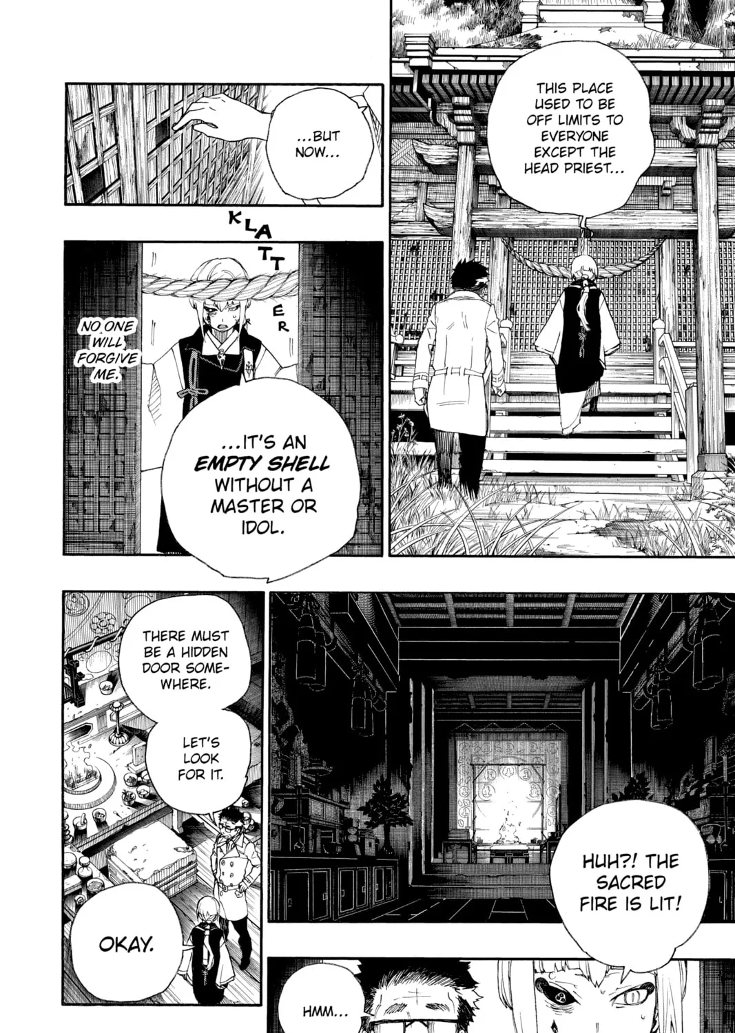 Read Blue Exorcist chapter 24 image 14 on Lezhin