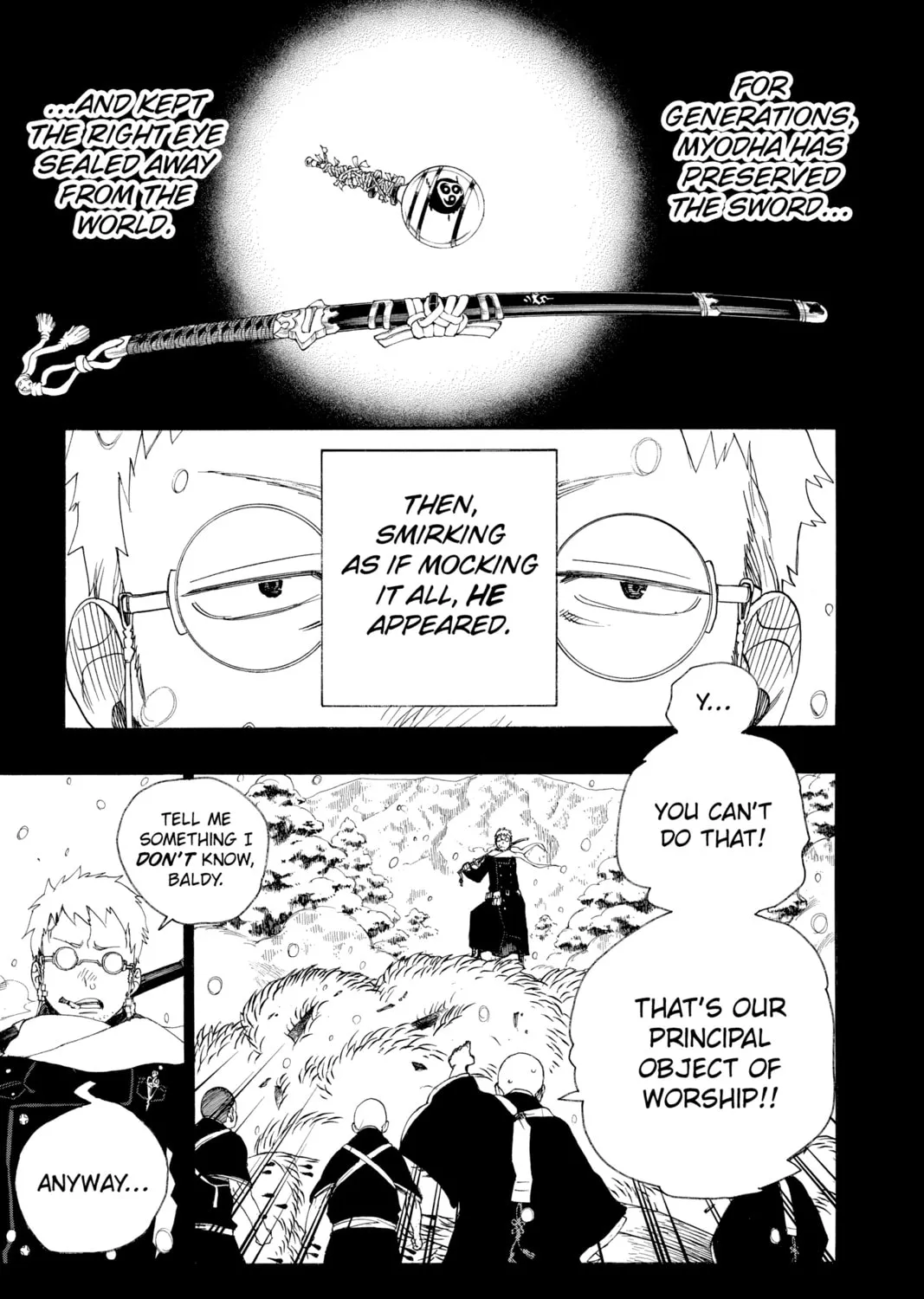Read Blue Exorcist chapter 24 image 20 on Lezhin