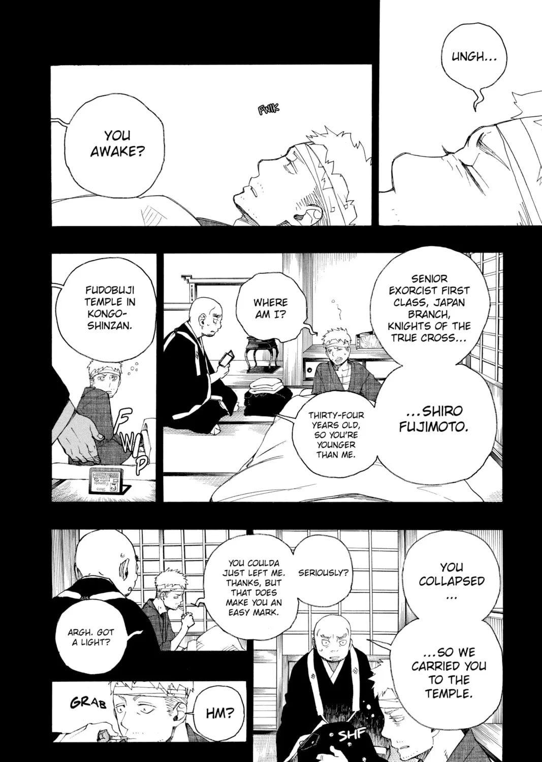 Read Blue Exorcist chapter 24 image 26 on Lezhin
