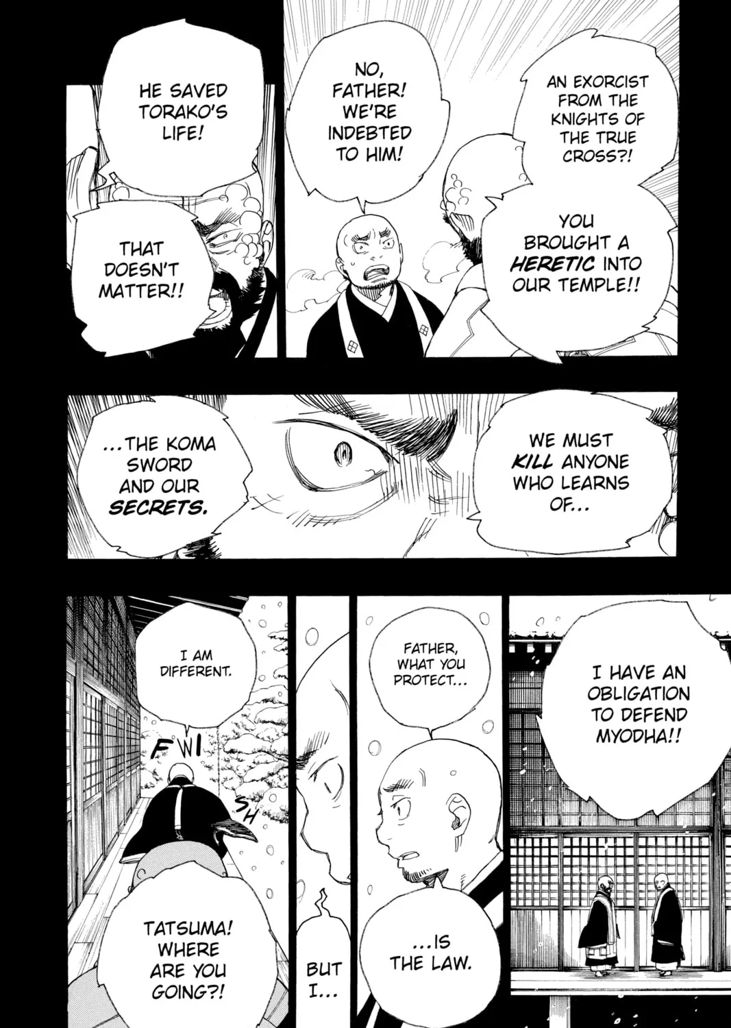 Read Blue Exorcist chapter 24 image 50 on Lezhin