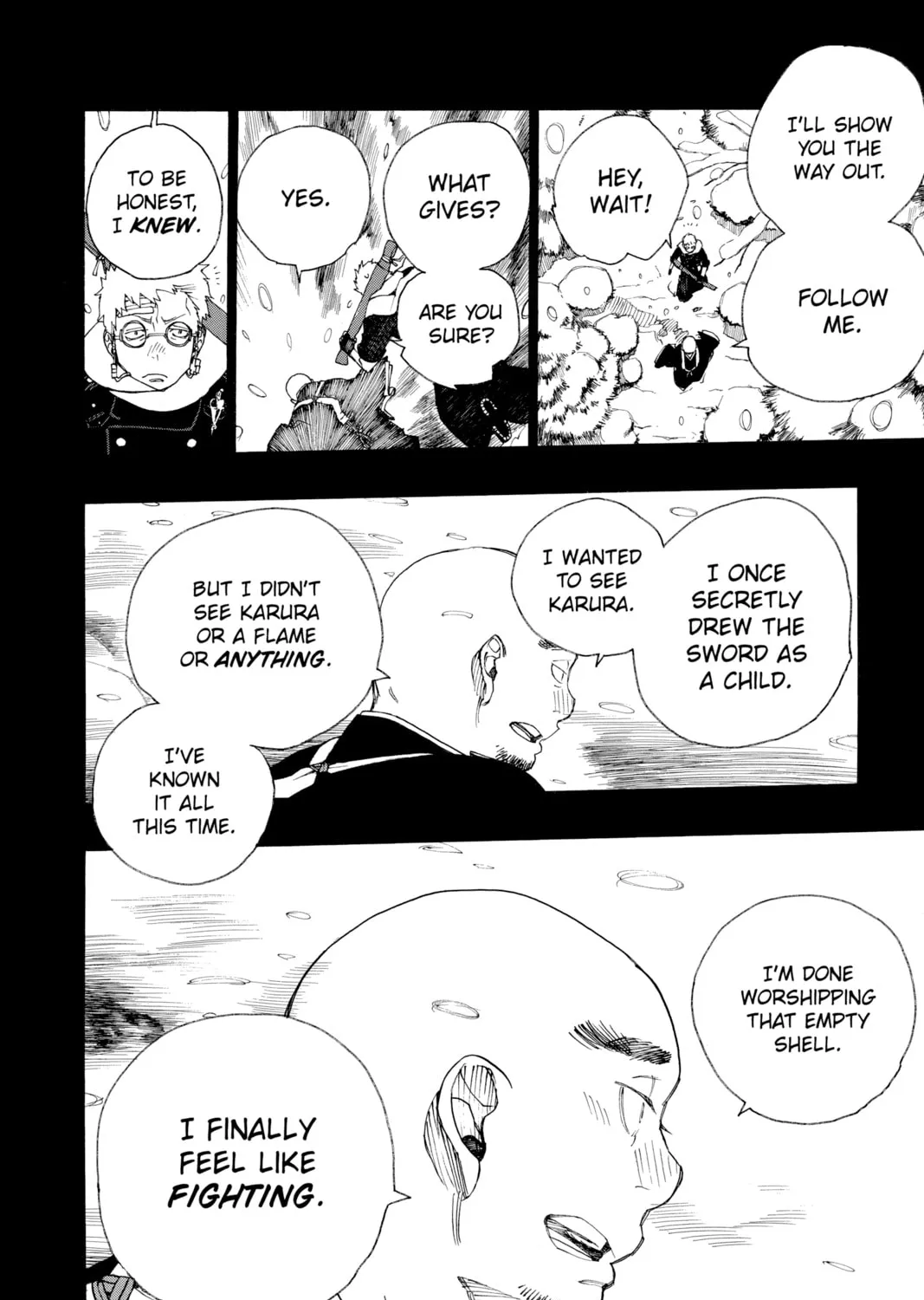 Read Blue Exorcist chapter 24 image 54 on Lezhin