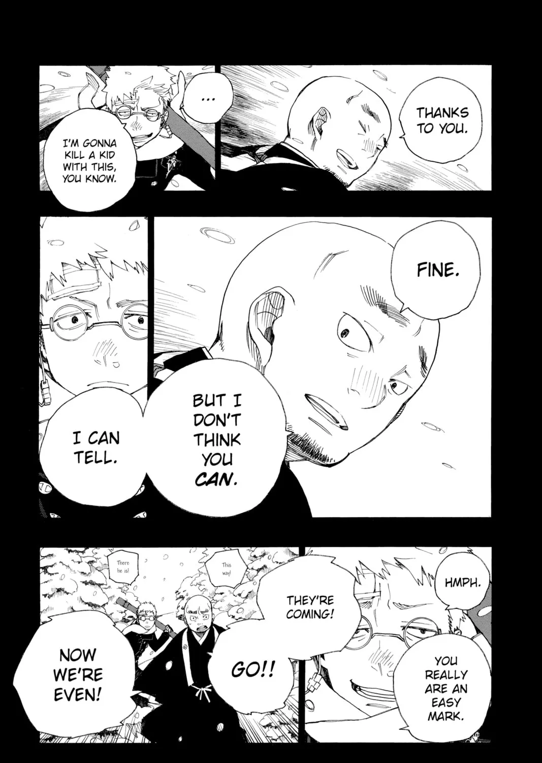 Read Blue Exorcist chapter 24 image 56 on Lezhin
