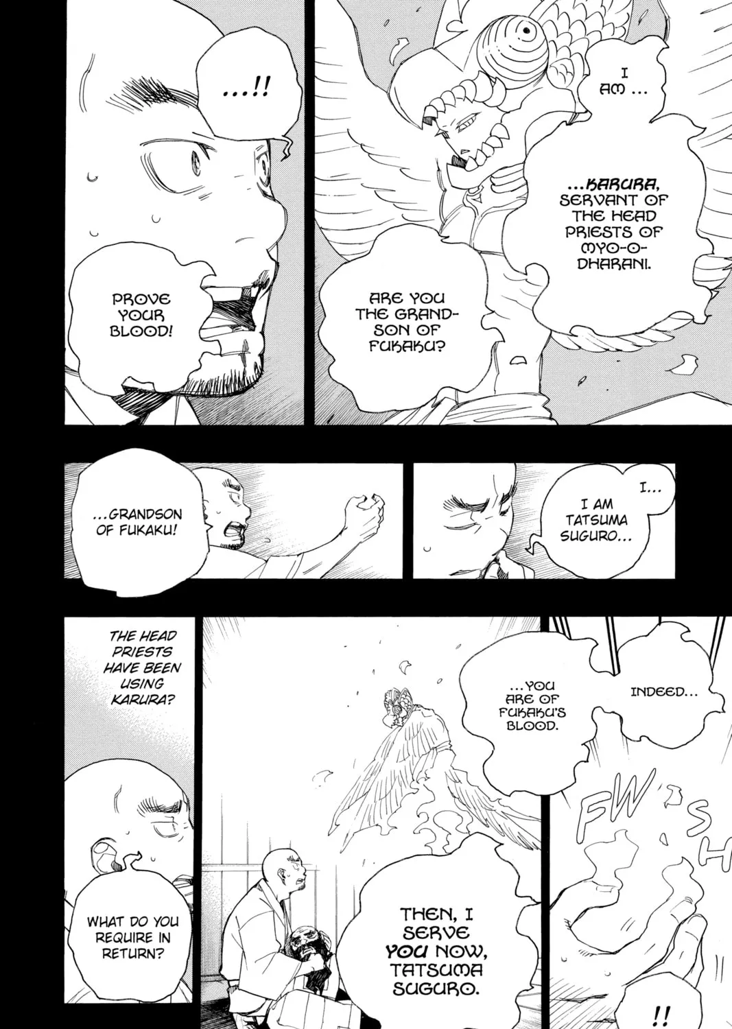 Read Blue Exorcist chapter 25 image 2 on Lezhin