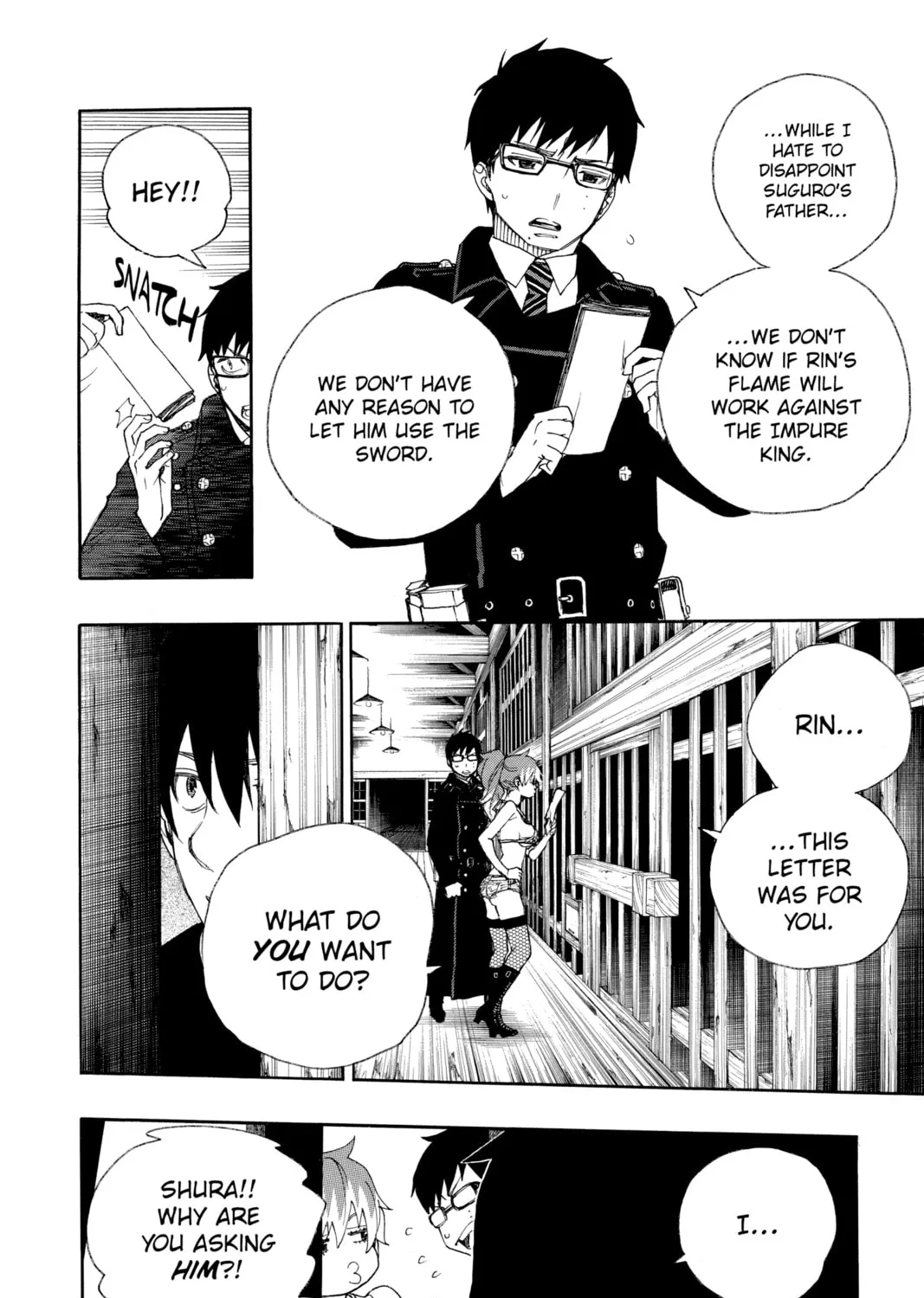 Read Blue Exorcist chapter 25 image 60 on Lezhin